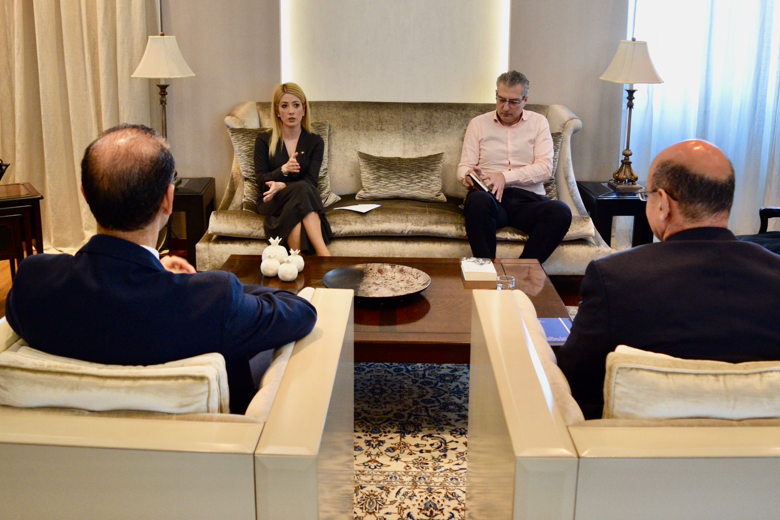 Οι κυβερνοεπιθέσεις στο επίκεντρο συνάντησης της Αννίτας Δημητρίου με αρμοδίους