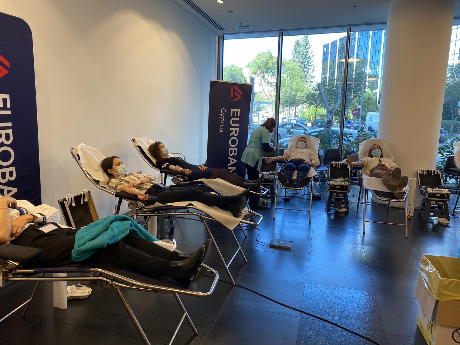 Εθελοντική αιμοδοσία από την Eurobank Κύπρου για την ενίσχυση των αποθεμάτων