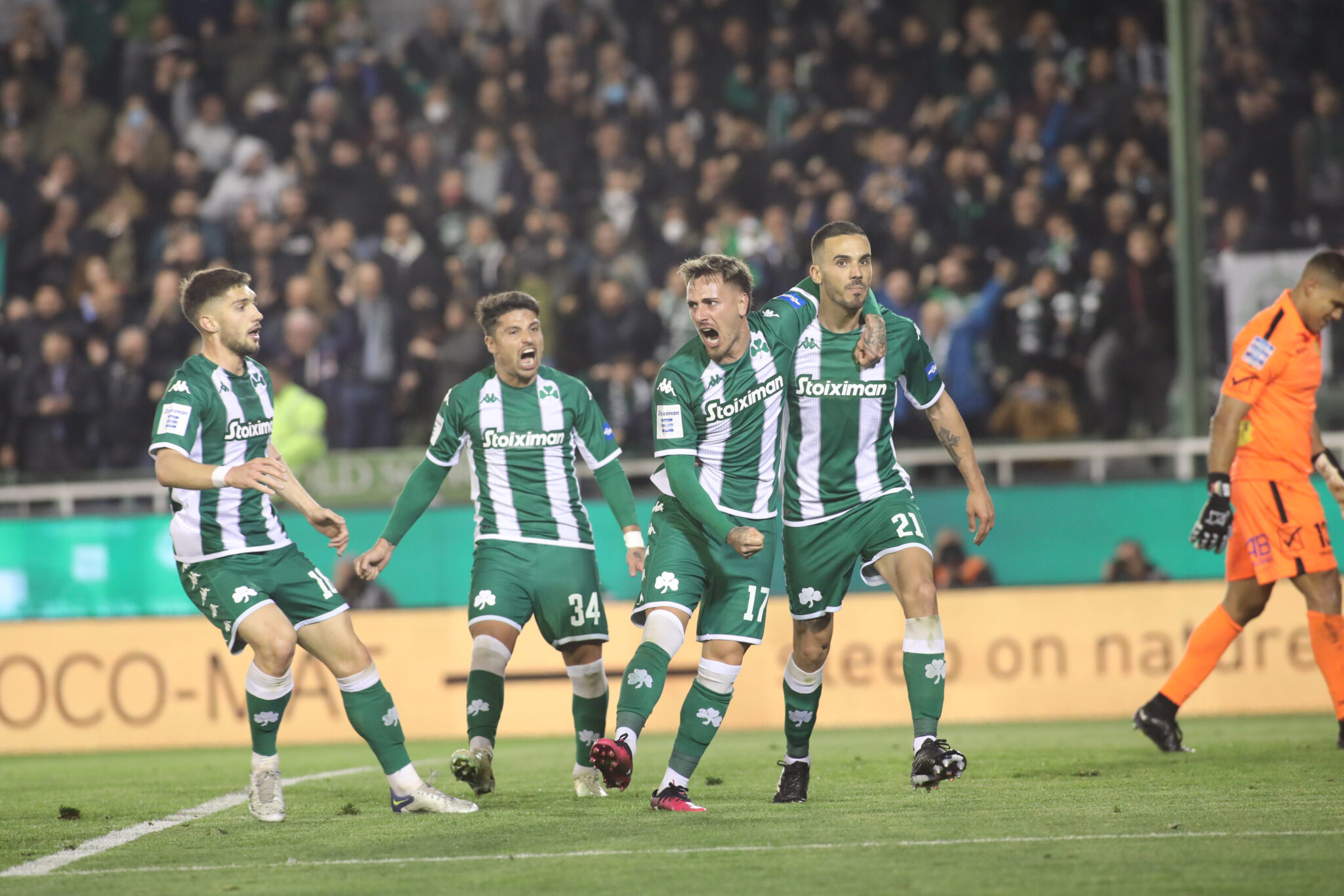 Καταιγιστικός Παναθηναϊκός, νίκησε… μόνο 2-0 και πέρασε πάλι πρώτος