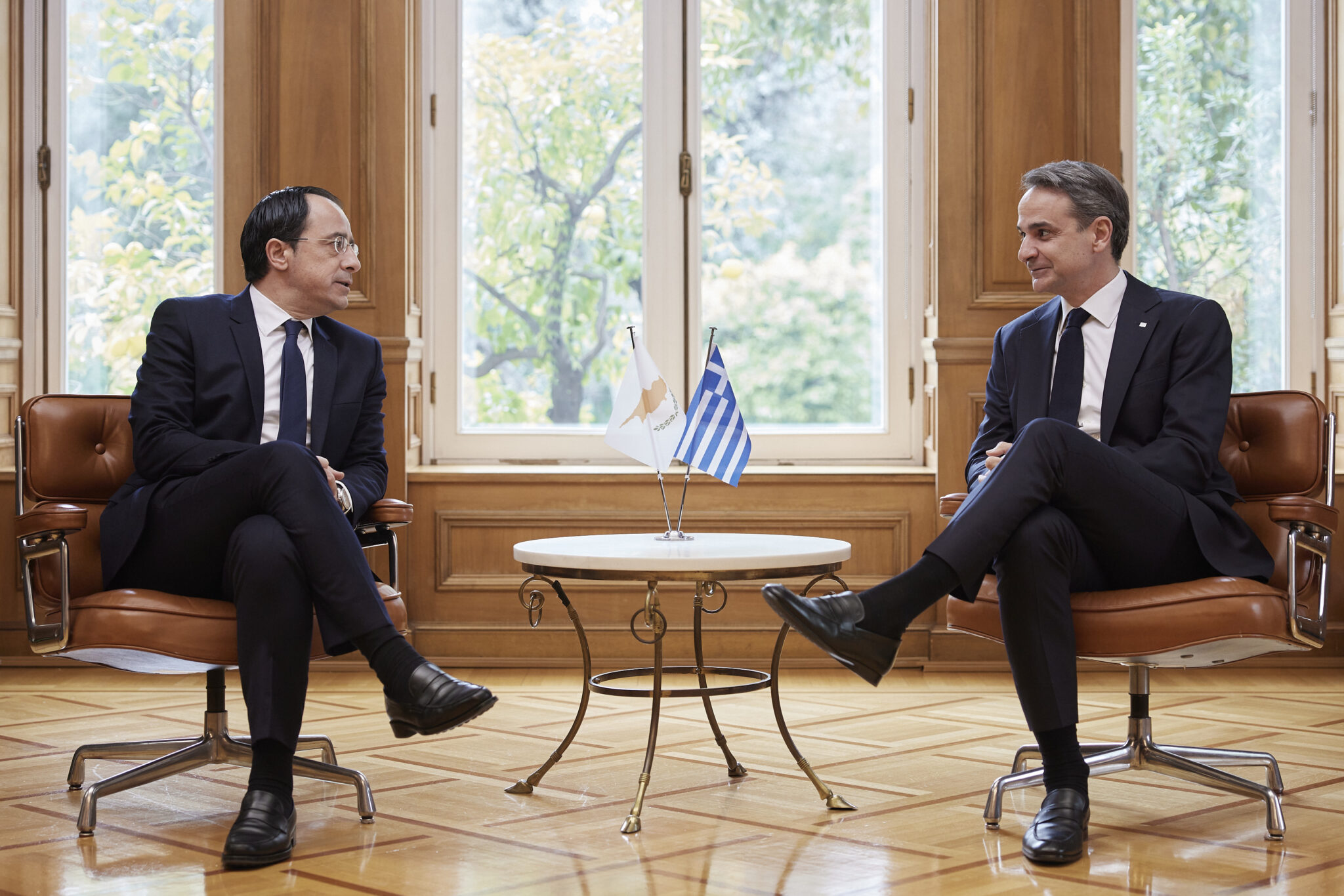 Πρόεδρος και Πρωθυπουργός συμφώνησαν σε ενεργότερη εμπλοκή της ΕΕ στο Κυπριακό