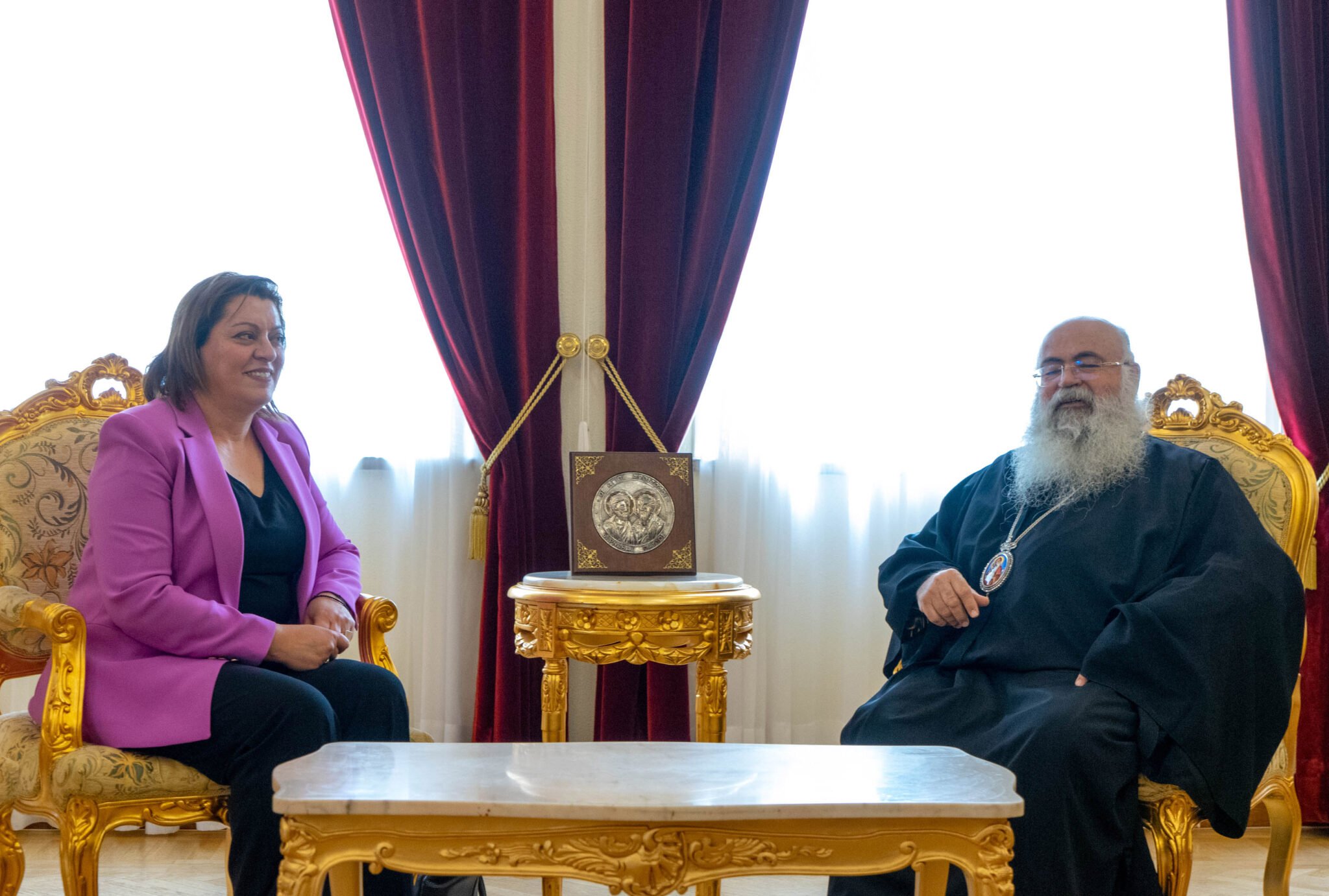 Τον Αρχιεπίσκοπο Γεώργιο είδε η Υπουργός Παιδείας