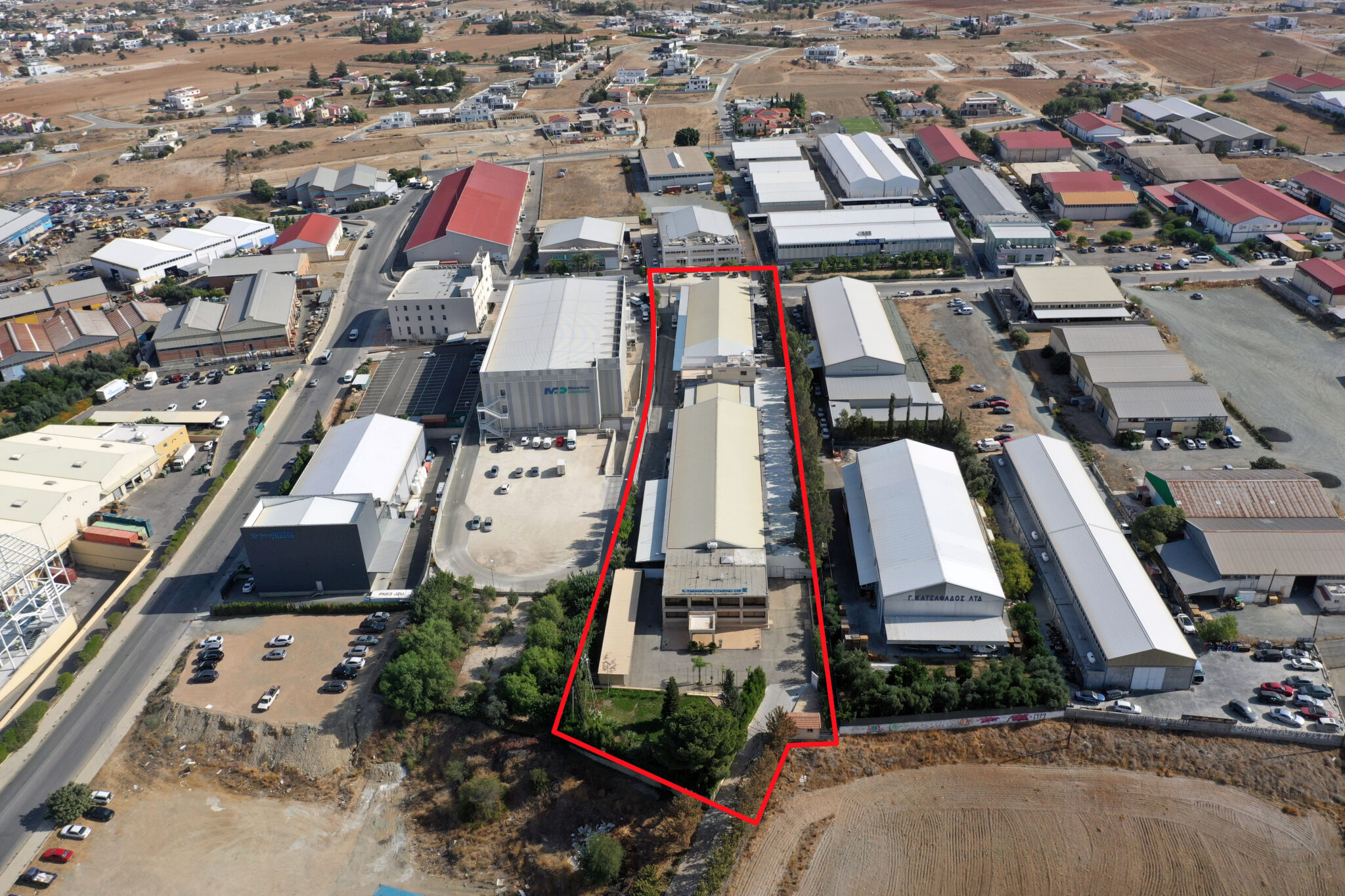 Υποβολή προσφορών για αγορά από την Gordian Βιομηχανικής Αποθήκης στα Λατσιά