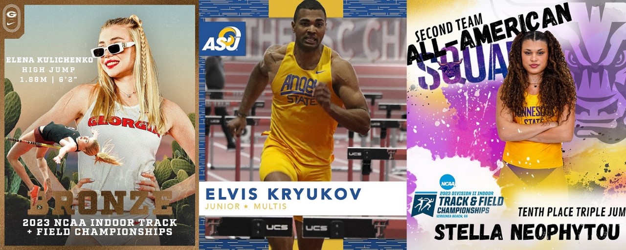 Τελικοί NCAA: Χάλκινο η Κουλιτσένκο, 5ος ο Κριούκοφ, 10η η Νεοφύτου