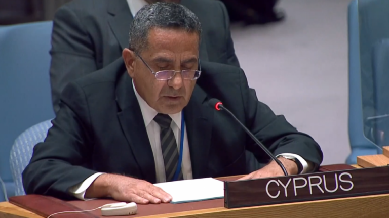 Παρέμβαση Πρέσβη Χατζηχρυσάνθου στη Διάσκεψη του ΟΗΕ για το νερό