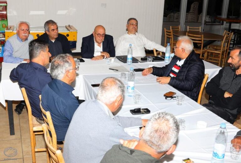 Σύσκεψη Προέδρων και εκπροσώπων των σωματείων Γ' Κατηγορίας