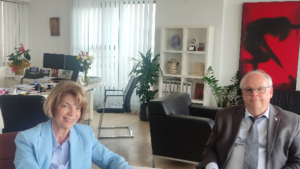 Προοπτικές συνεργασίας συζήτησαν Κανάρη και Πρέσβης Φινλανδίας