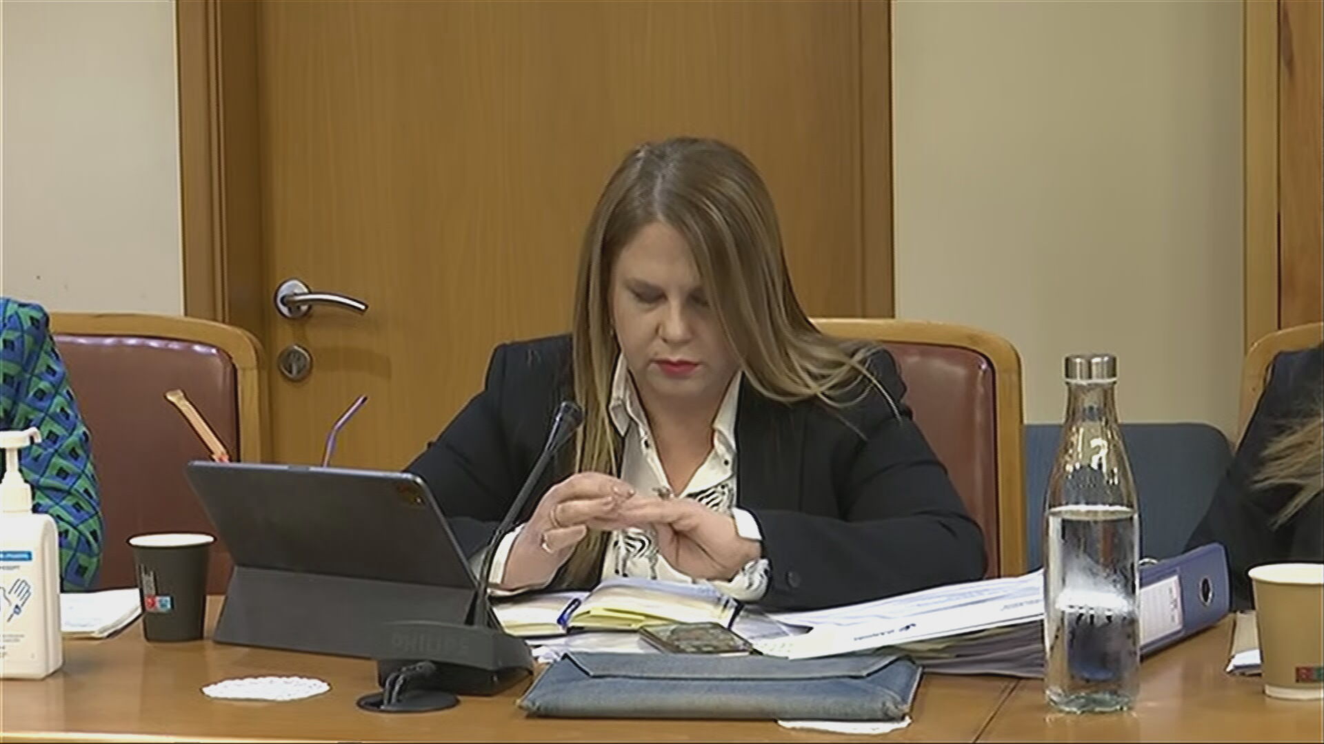 Σεξιστική συμπεριφορά από τον Οδυσσέα κατήγγειλε ενώπιον Βουλής η Μαρία Λοττίδου