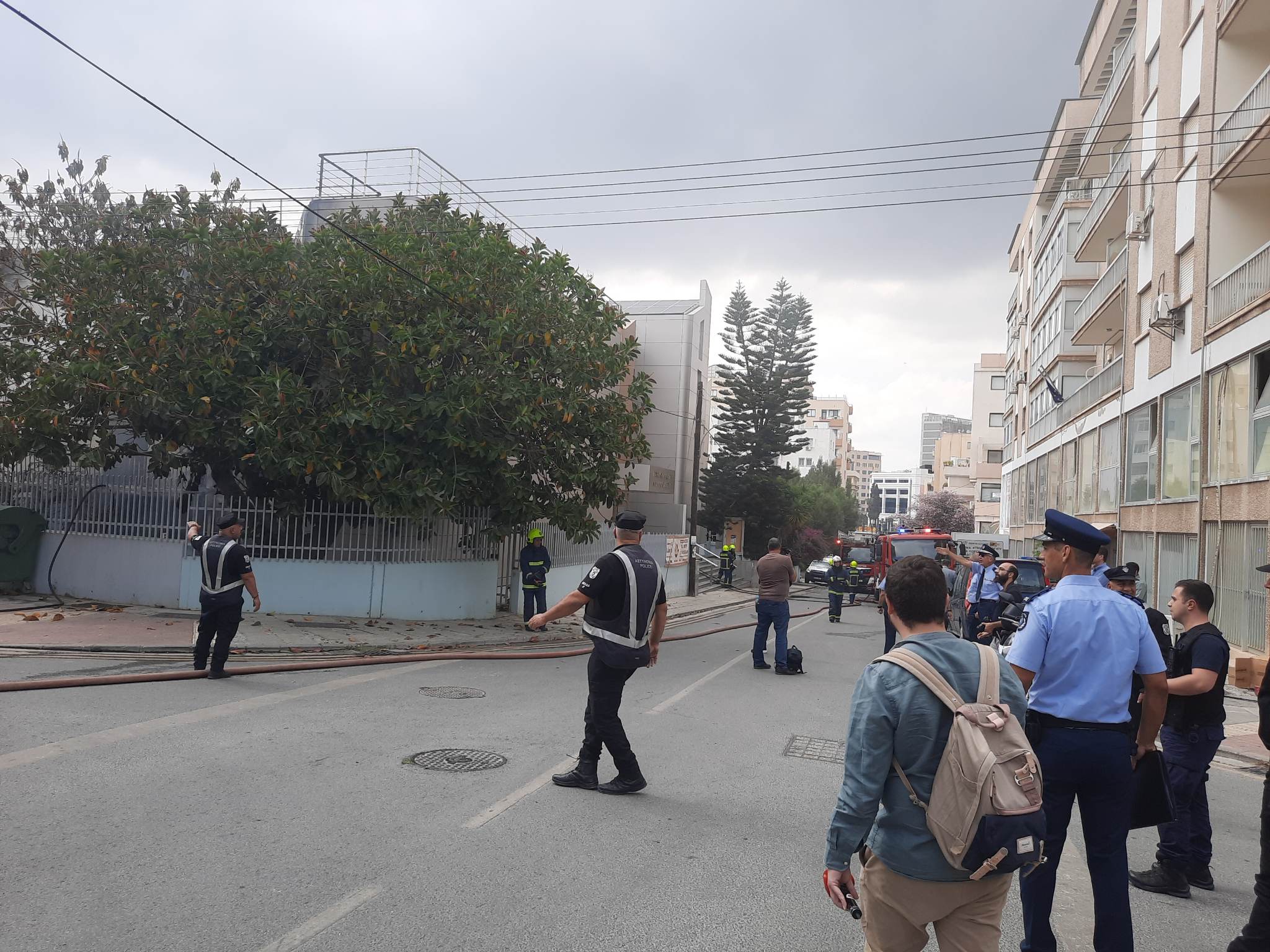 Αυτόπτης μάρτυρας περιγράφει πώς ξέσπασε η φωτιά στο Ρωσικό Πολιτιστικό Κέντρο