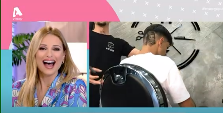 Άφωνη η Αριστοτέλους! Την έκαναν "κούρεμα" στο κεφάλι Κρητικού (ΒΙΝΤΕΟ)