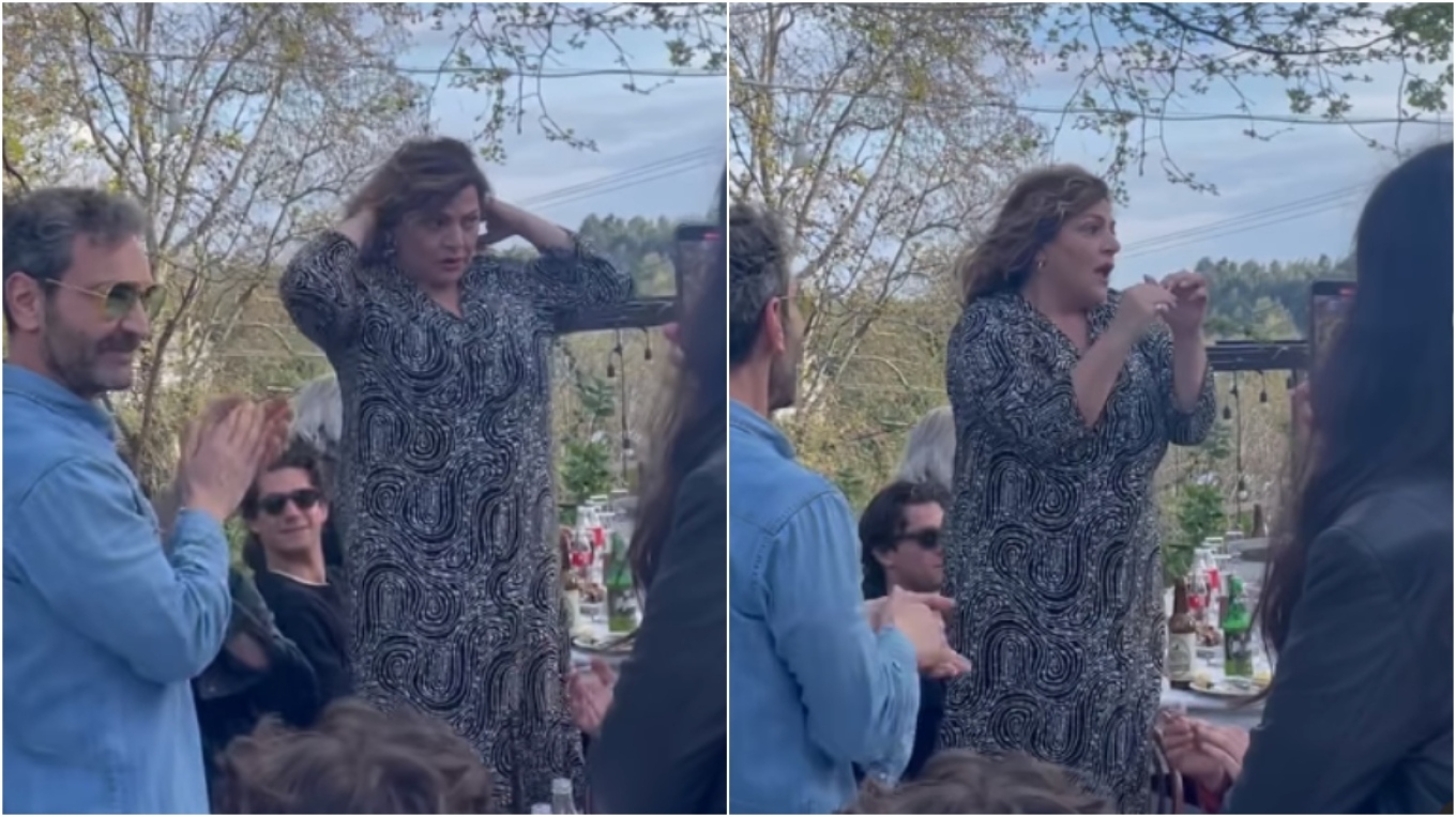 Βίκυ Σταυροπούλου: Υποδύεται την… Βουγιουκλάκη – Δείτε το ξεκαρδιστικό βίντεο