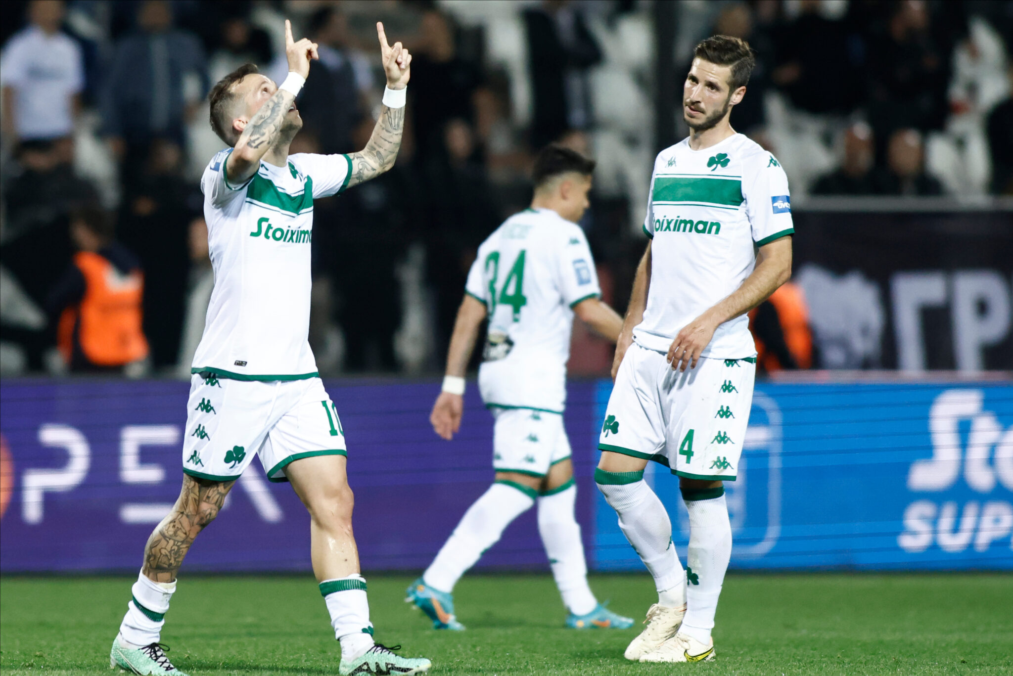 Παναθηναϊκός με ψυχή, έφυγε με «διπλό» από την Τούμπα στο 91' και έμεινε κορυφή