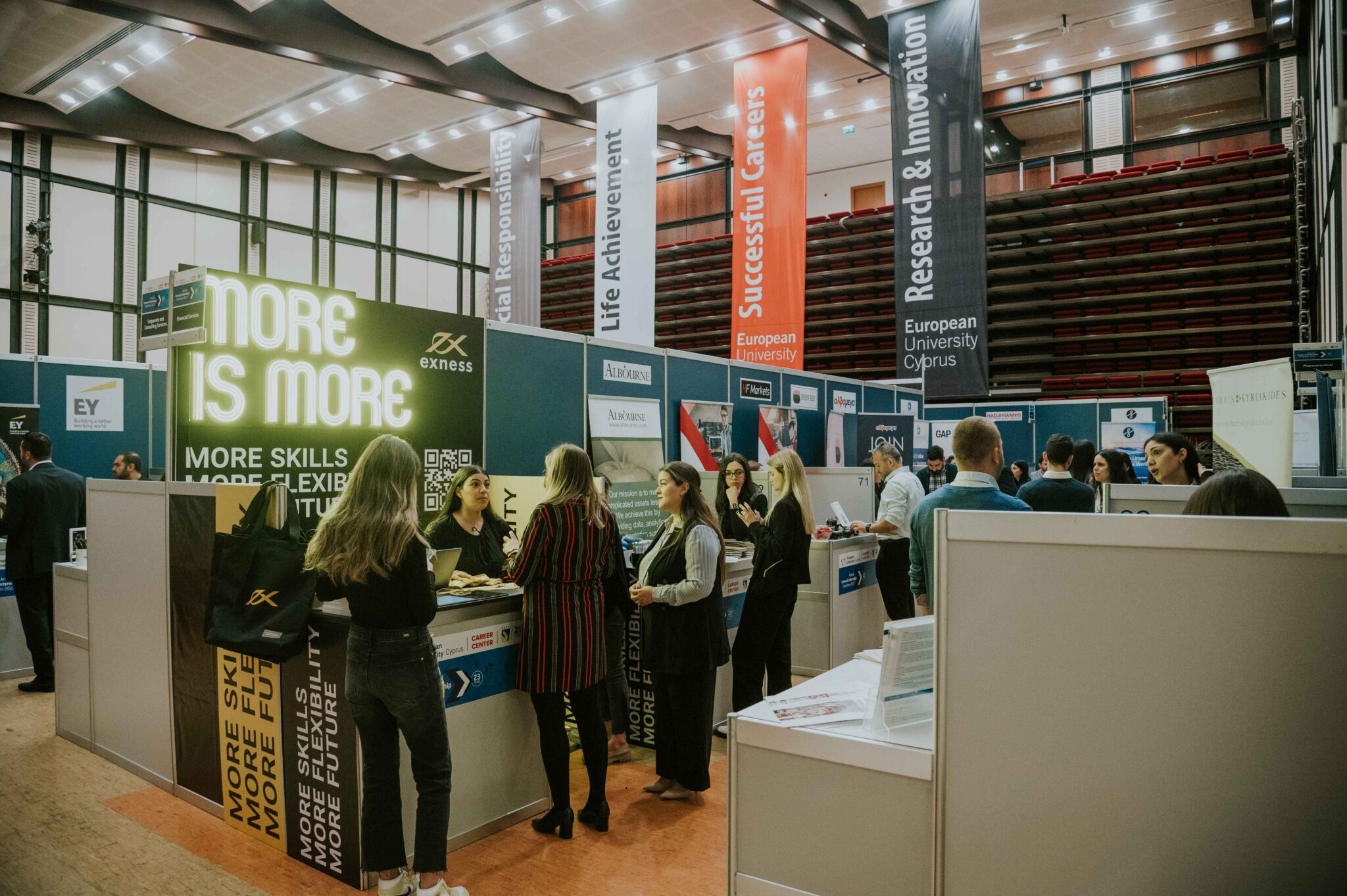 23η Ετήσια Έκθεση Καριέρας και Πρακτικής Άσκησης στο Ευρωπαϊκό Παν. Κύπρου