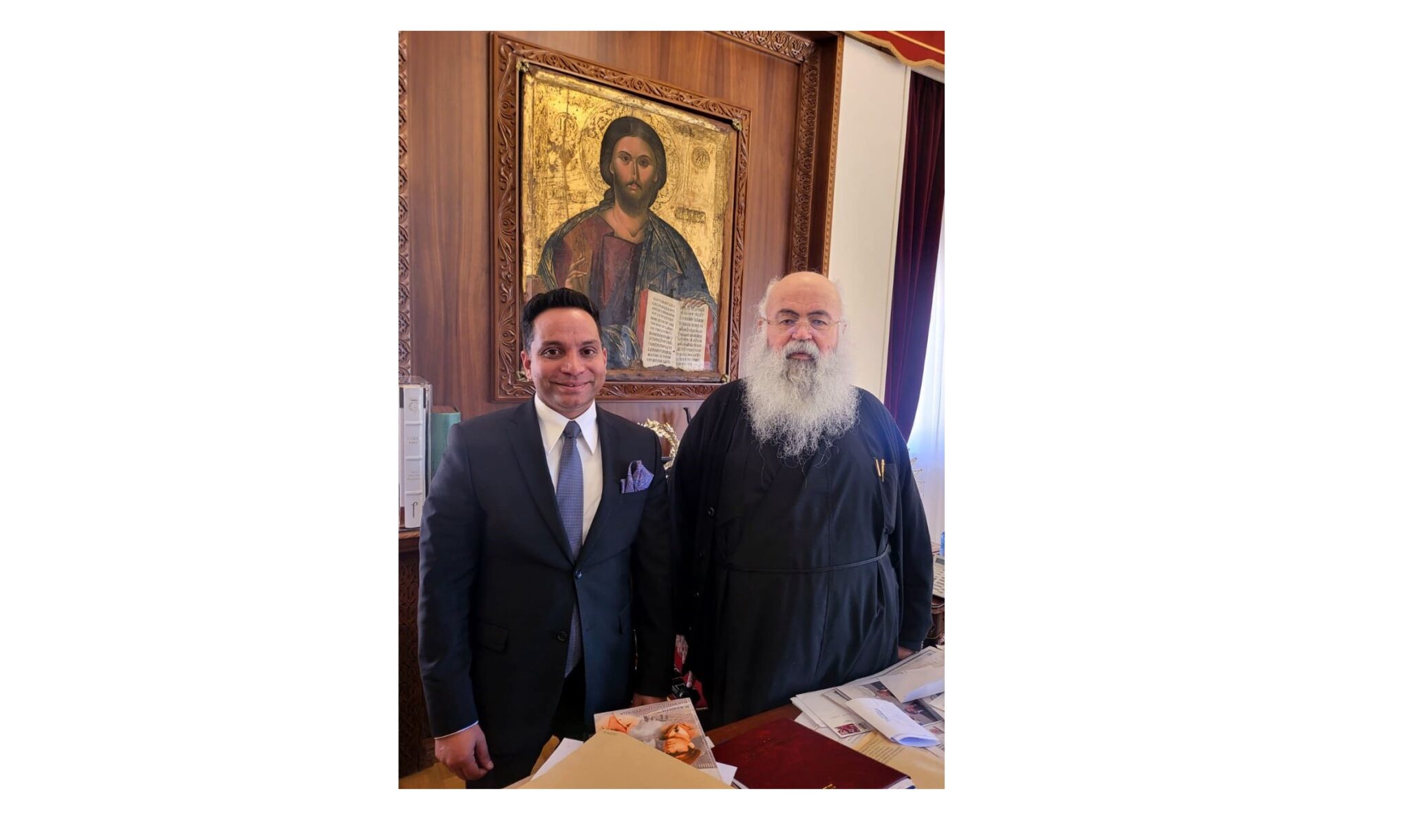 Συνάντηση «Hope For Children» με τον Μακαριώτατο Αρχιεπίσκοπο Κύπρου κ. Γεώργιο