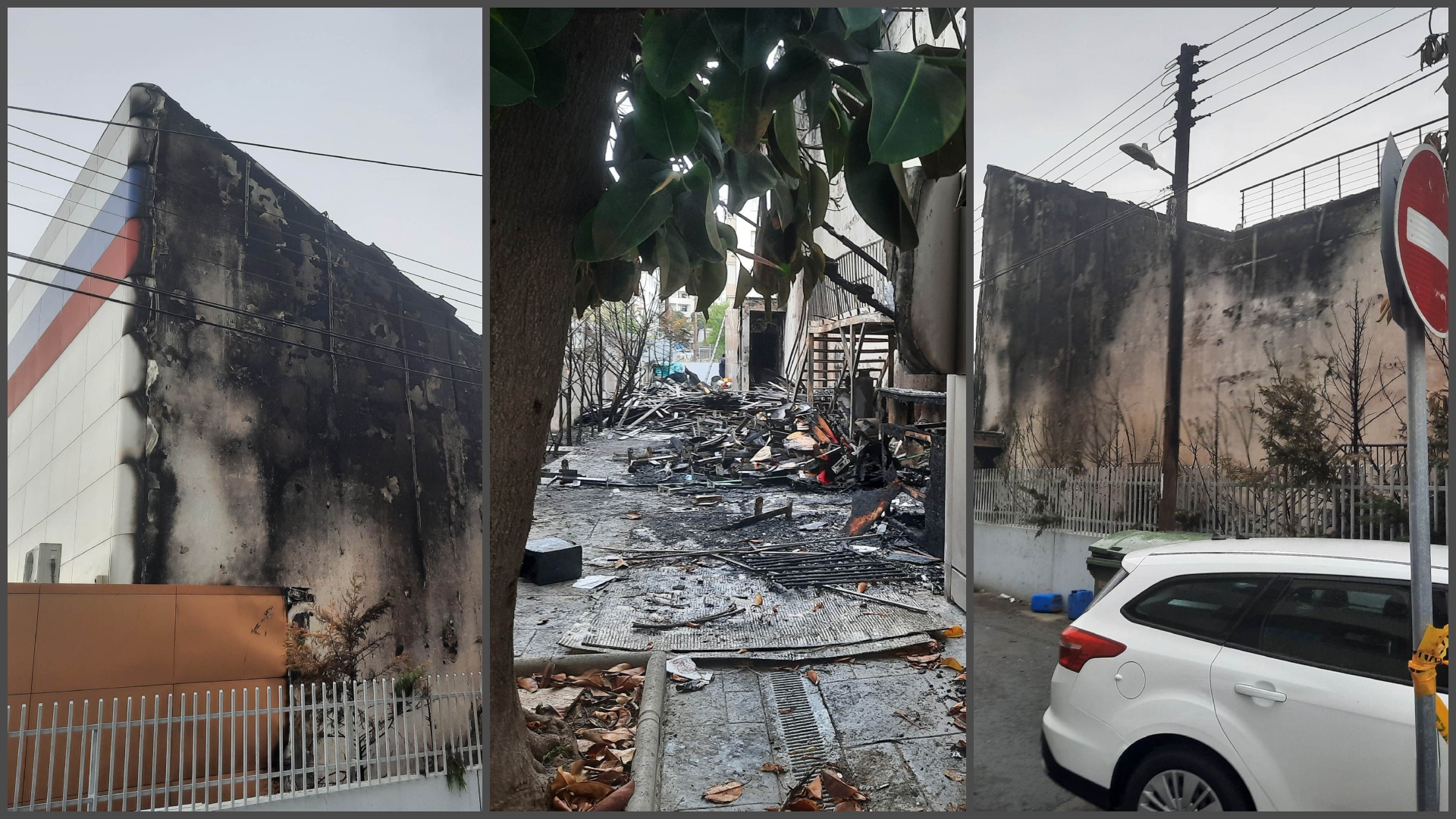 Στο ΤΑΕ τεκμήρια που εντόπισαν πυροσβέστες στην αυλή του καμένου Ρωσικού Κέντρου