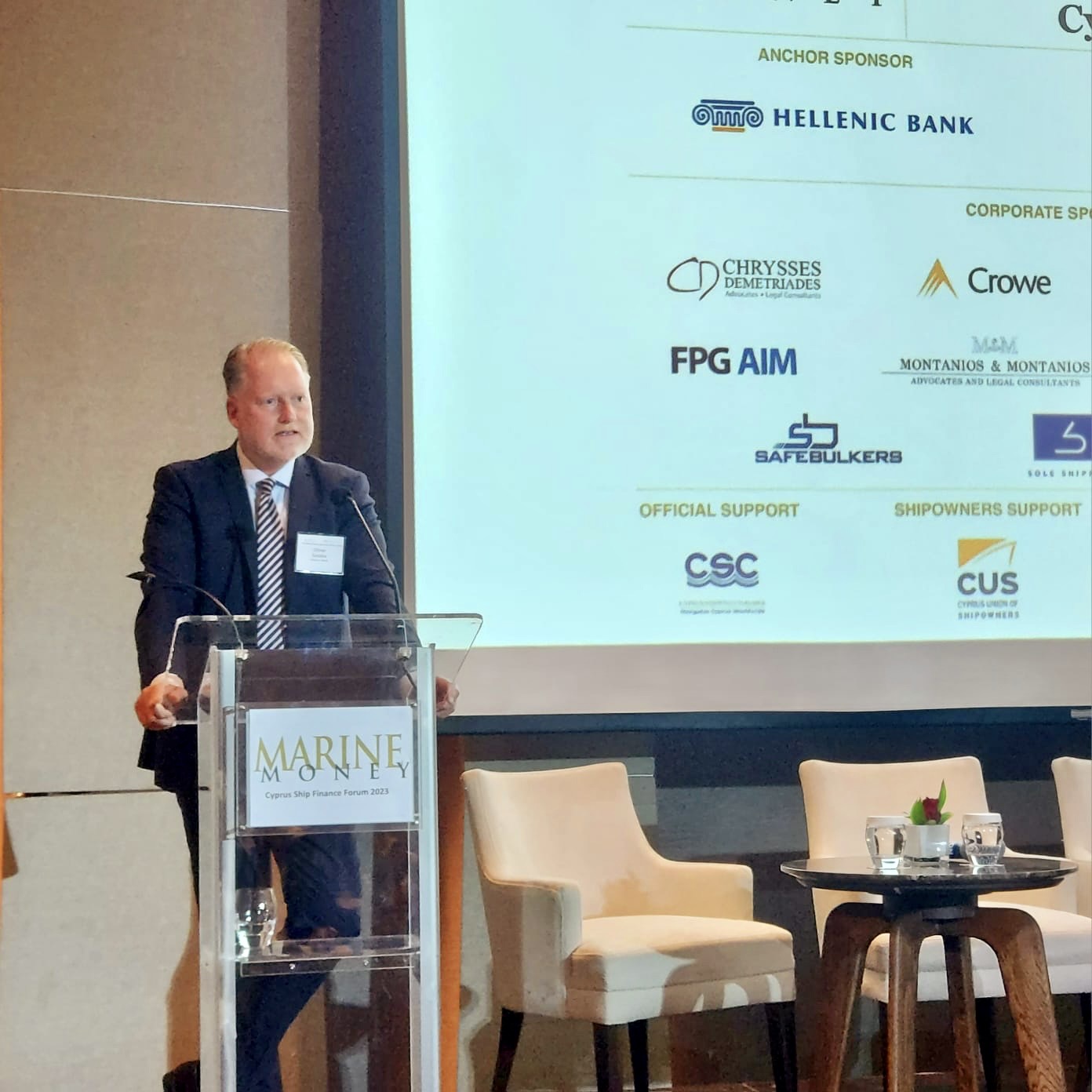 Oliver Gatzke: Κριτήρια ESG για τη μακροχρόνια επιτυχία της ναυτιλίας