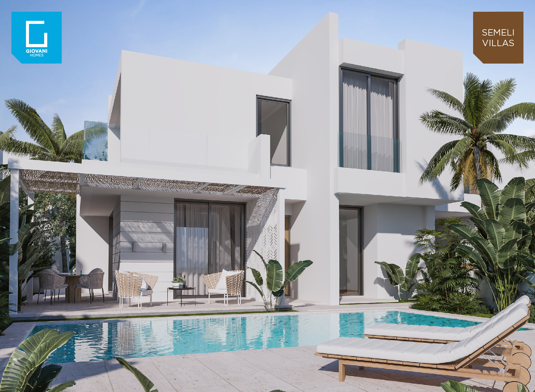 SEMELI VILLAS από την GIOVANI HOMES: Εξοχικά με κοσμοπολίτικο αέρα