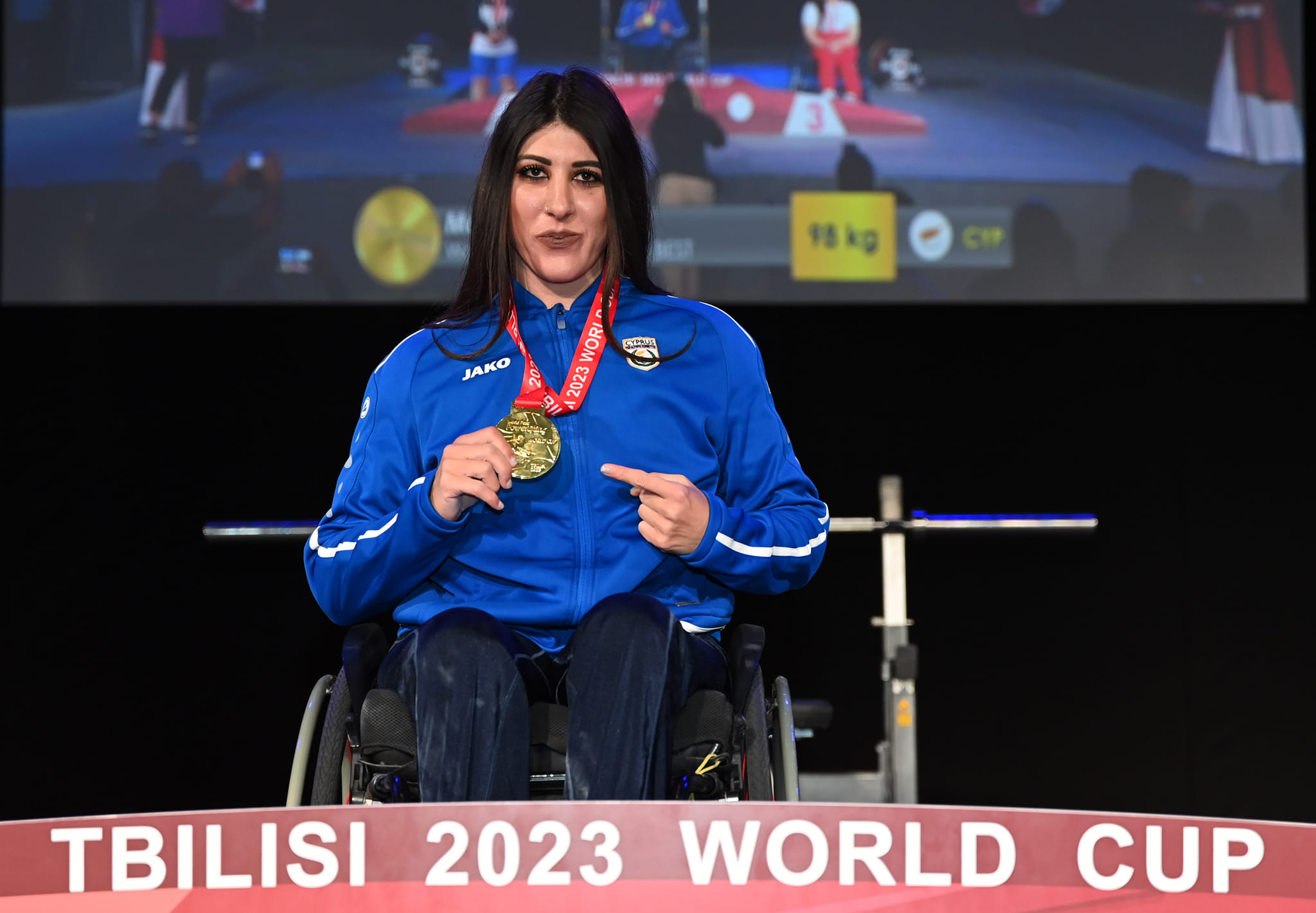 Δύο χρυσά μετάλλια στη Γεωργία και παγκύπριο ρεκόρ για τη Μαρία Μάρκου