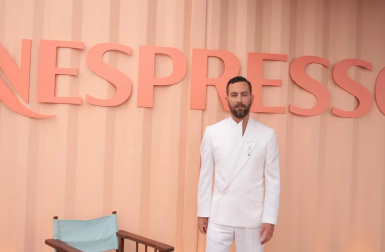 Χατζηπαντελή και του Matthew Zorpas από την plage της Nespresso στις Κάννες