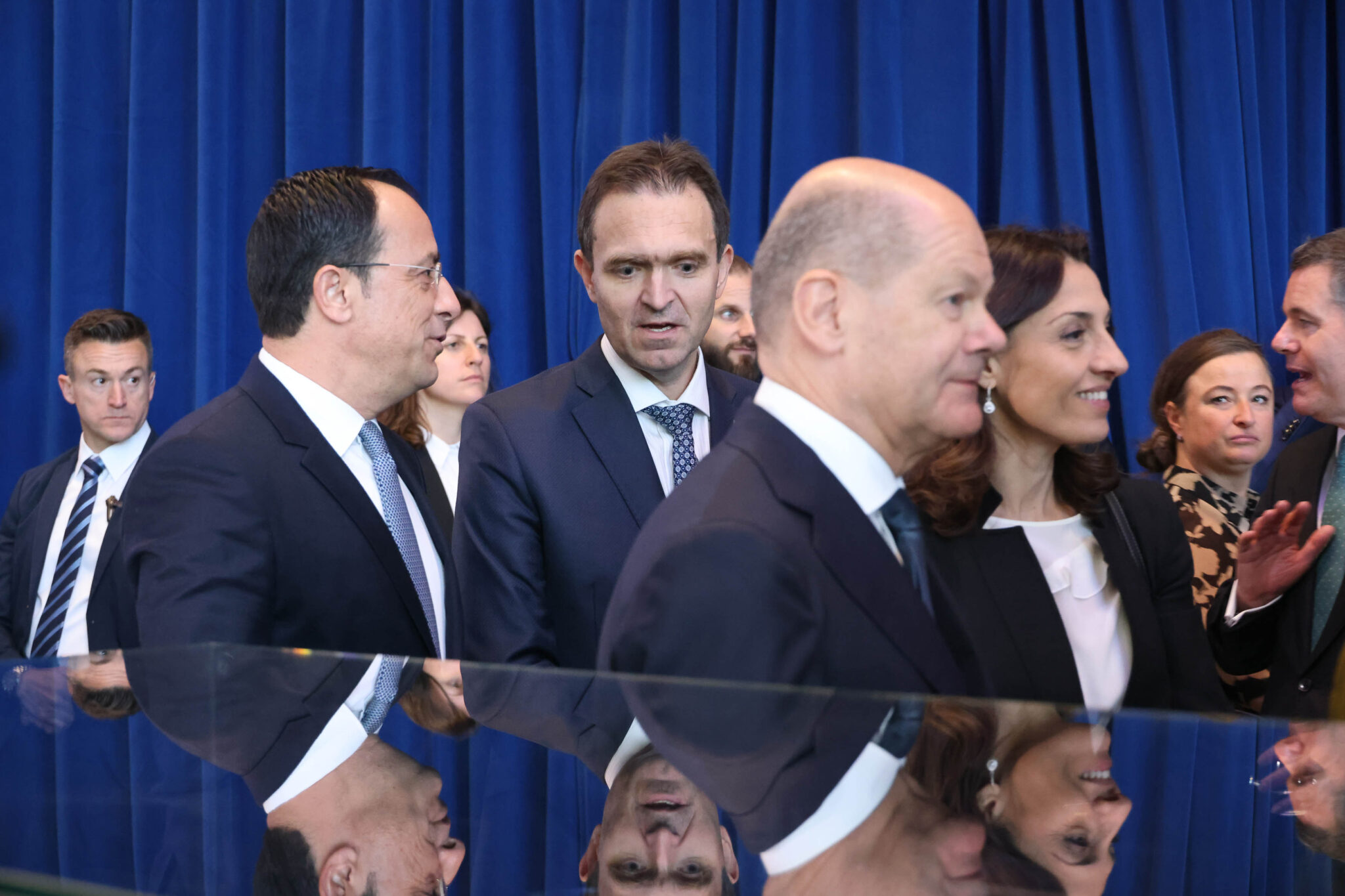 Σήμερα το τετ-α-τετ Χριστοδουλίδη – Σολτς στο Βερολίνο