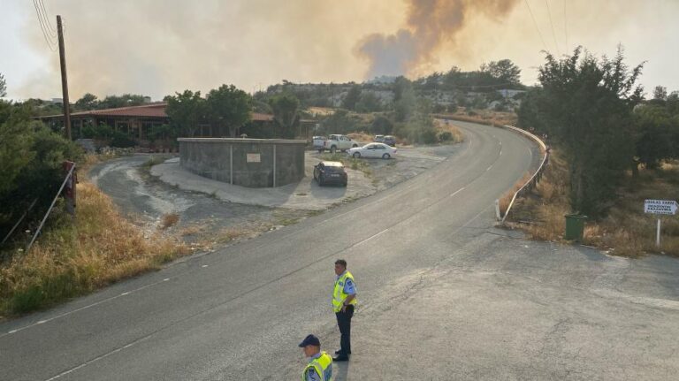 Χειροπέδες σε ακόμη δύο πρόσωπα για τη μεγάλη φωτιά στην Τόχνη