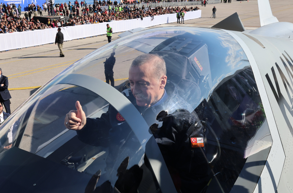 Ερντογάν: Το Καάν θα κάνει αυτούς «στην άλλη άκρη του νερού» να νοιώθουν άβολα