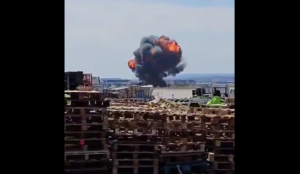 Συντριβή F-18 στην Ισπανία: Σώθηκε τελευταία στιγμή ο πιλότος (ΒΙΝΤΕΟ)