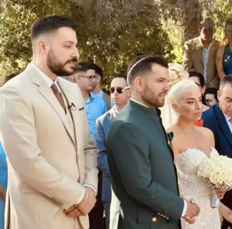 Πέτρος Συρίγος: Ντύθηκε γαμπρός πλάι στην σύντροφο του, Ρένα Θωμά