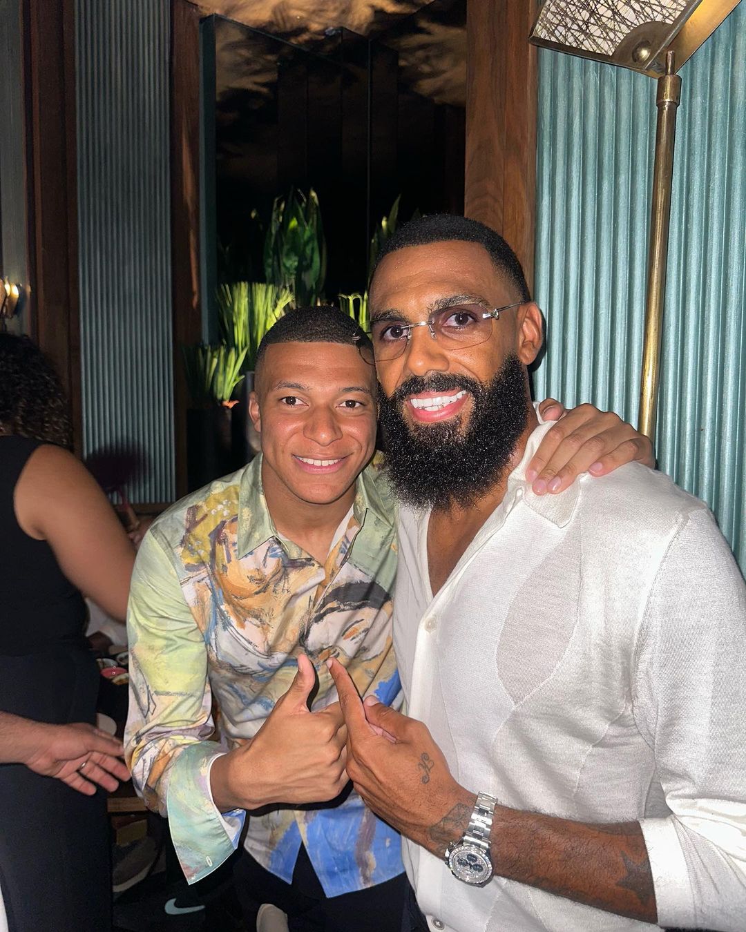 Βρέθηκαν σε μπαρ του Μαρόκου Εμβιλά και Εμπαπέ