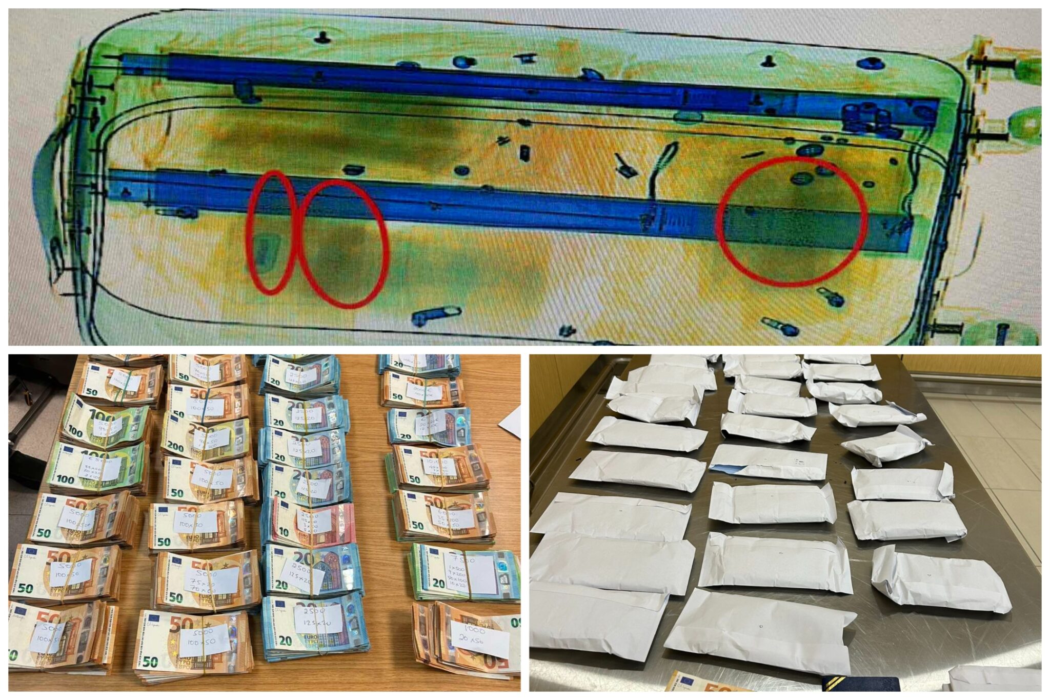 ΦΩΤΟ: Παρέλειψε να δηλώσει… €161.520 και συνελήφθη στο αεροδρόμιο Πάφου