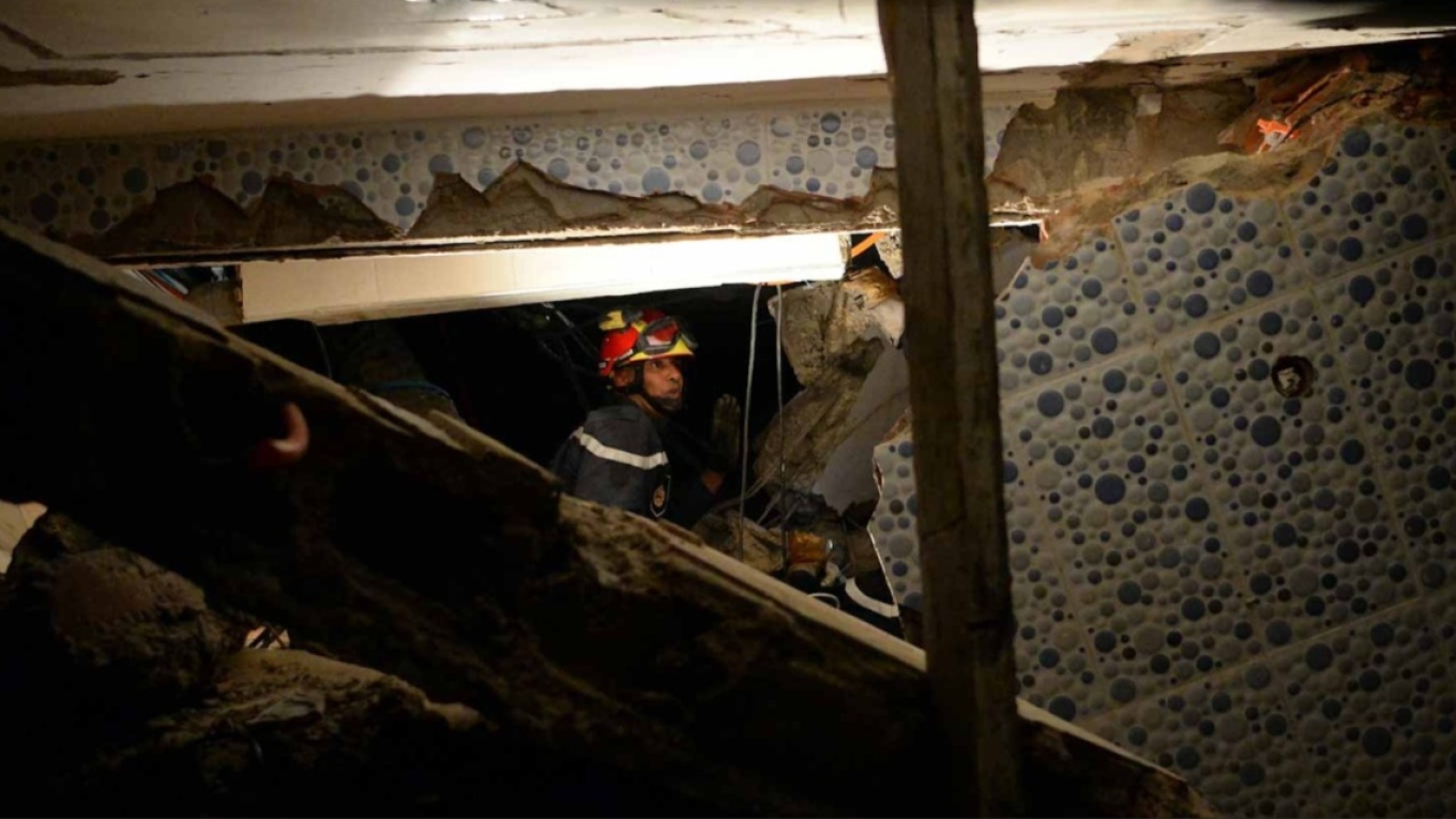 Πέντε νεκροί από κατάρρευση κτηρίου στο Μαρόκο