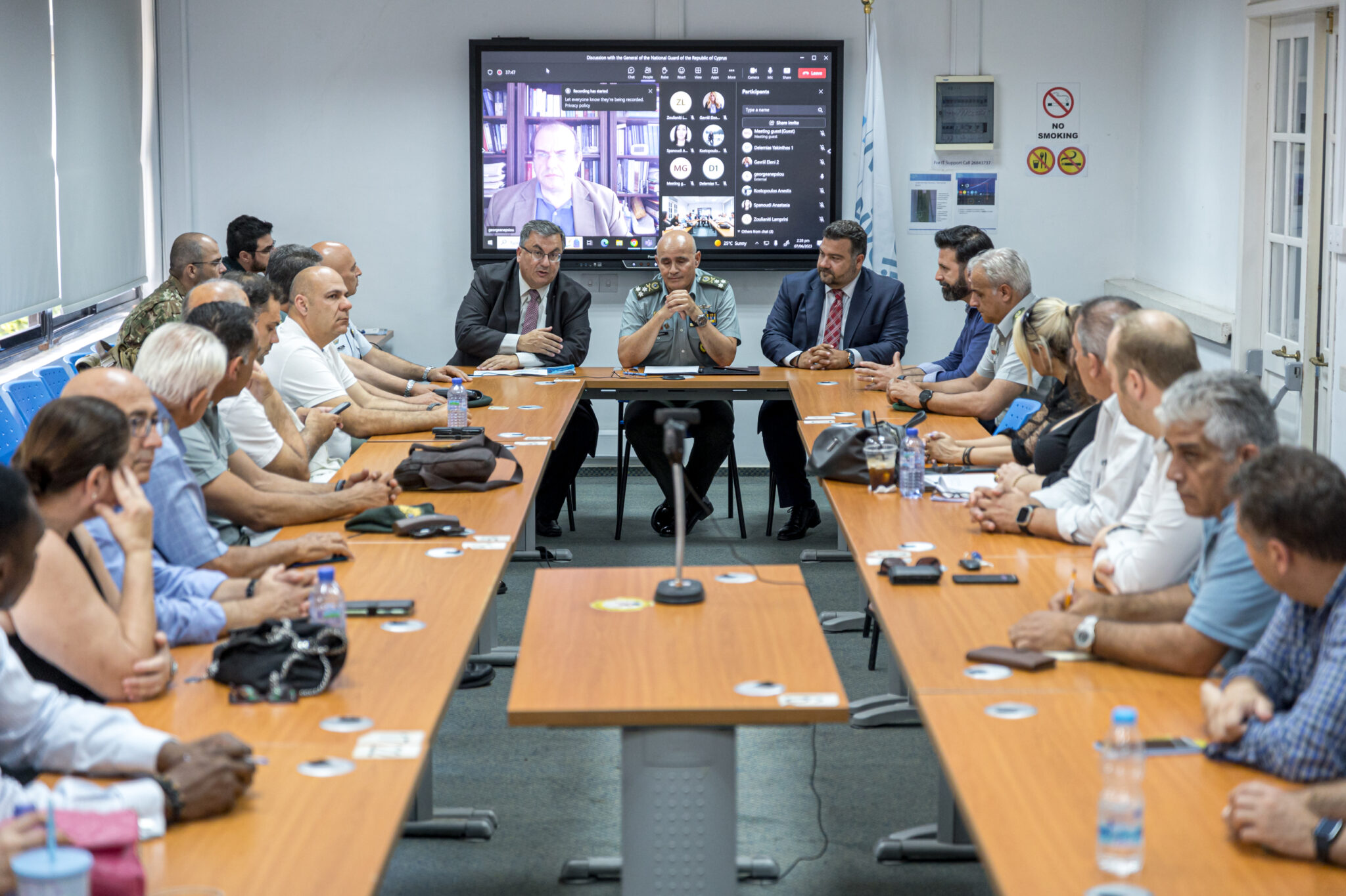 Ομιλία του Αρχηγού ΓΕΕΦ Αντιστράτηγου Δημόκριτου Ζερβάκη