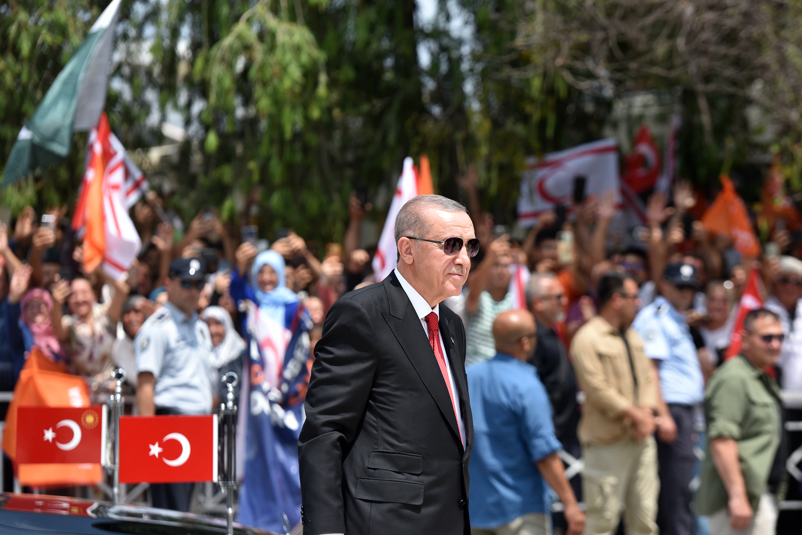 Καταδικάζουν την παράνομη επίσκεψη Ερντογάν και τις δηλώσεις του για Κυπριακό