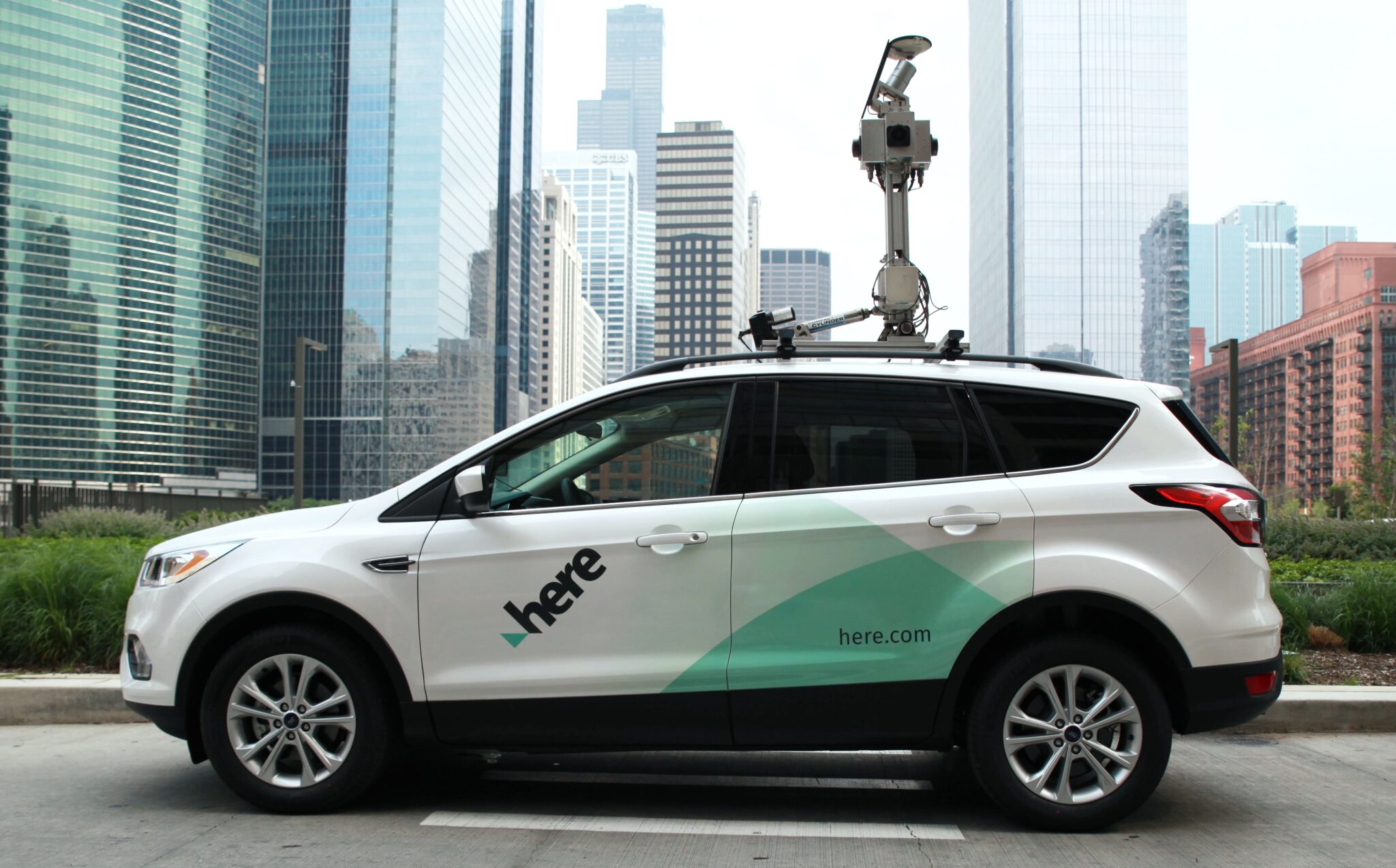 Το όχημα της Here Technologies χαρτογραφεί την Κύπρο σε 3D