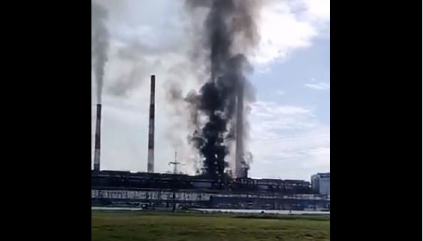 Ρωσία: Πυρκαγιά σε θερμοηλεκτρικό σταθμό στο Ροστόφ (BINTEO)