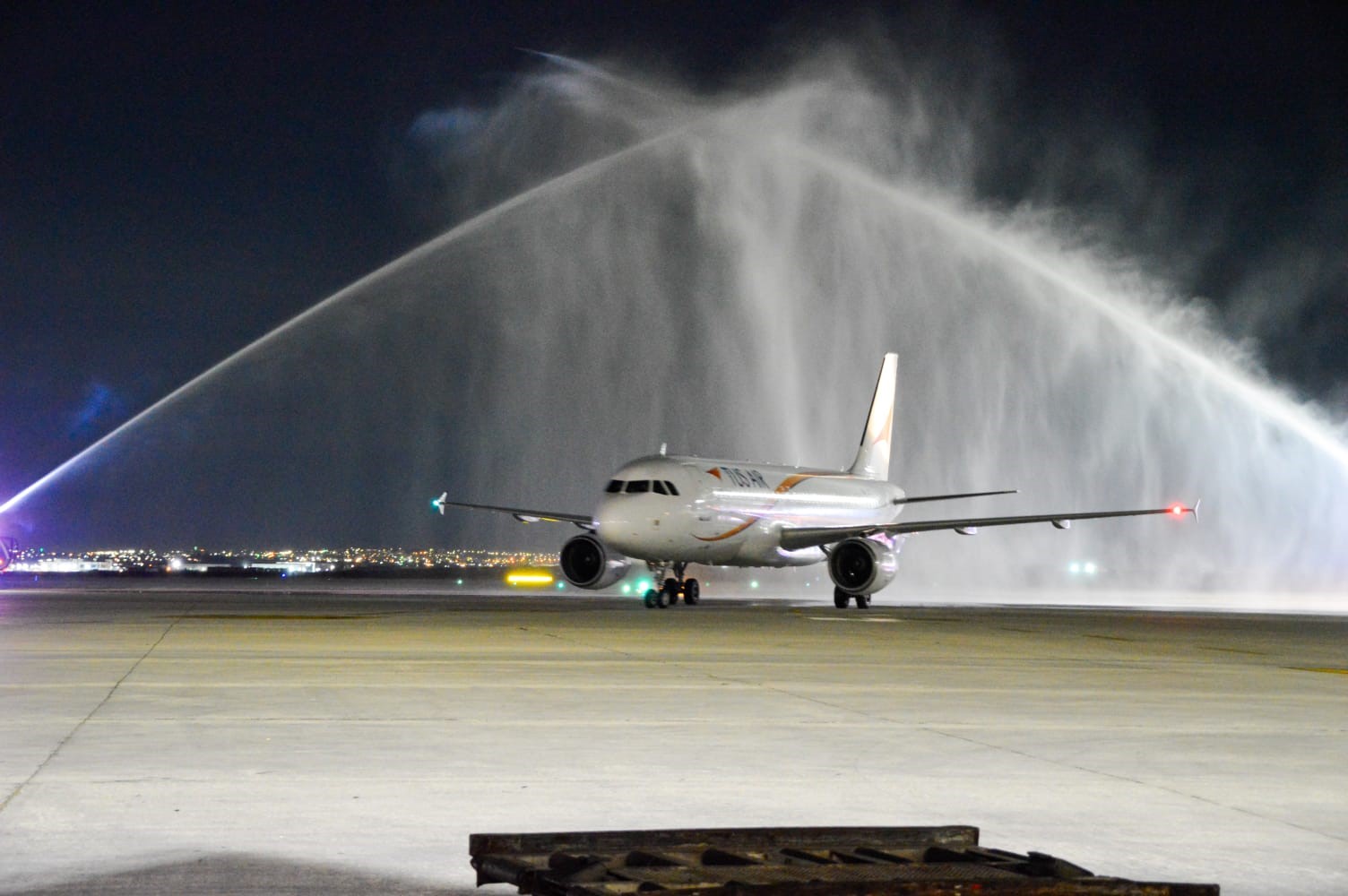 Το διεθνές αεροδρόμιο Queen Alia καλωσορίζει την εναρκτήρια πτήση της TUS