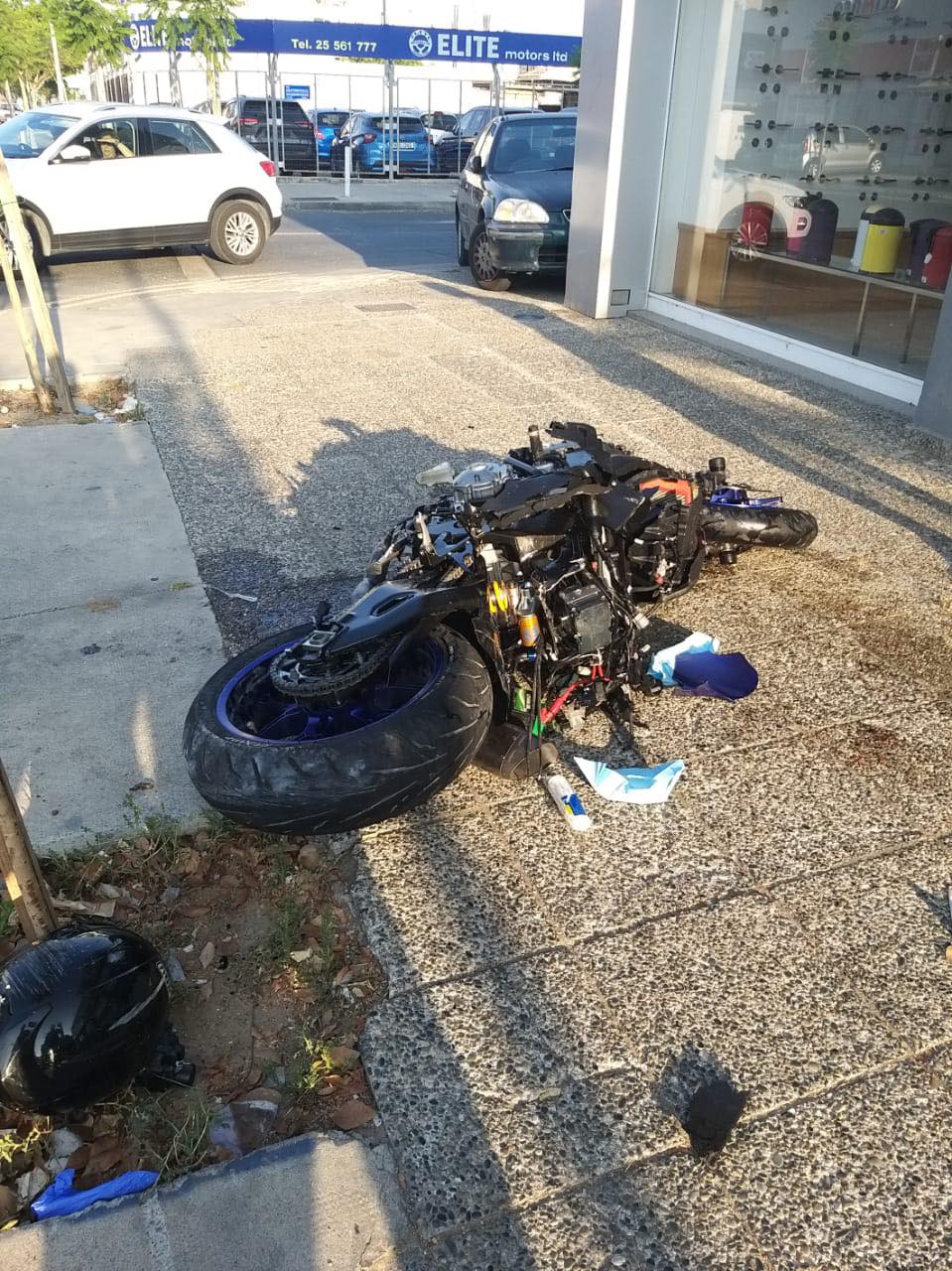 Δεύτερη τραγωδία στη Λεμεσό: Ξεψύχησε 25χρονος μοτοσικλετιστής μετά από τροχαίο