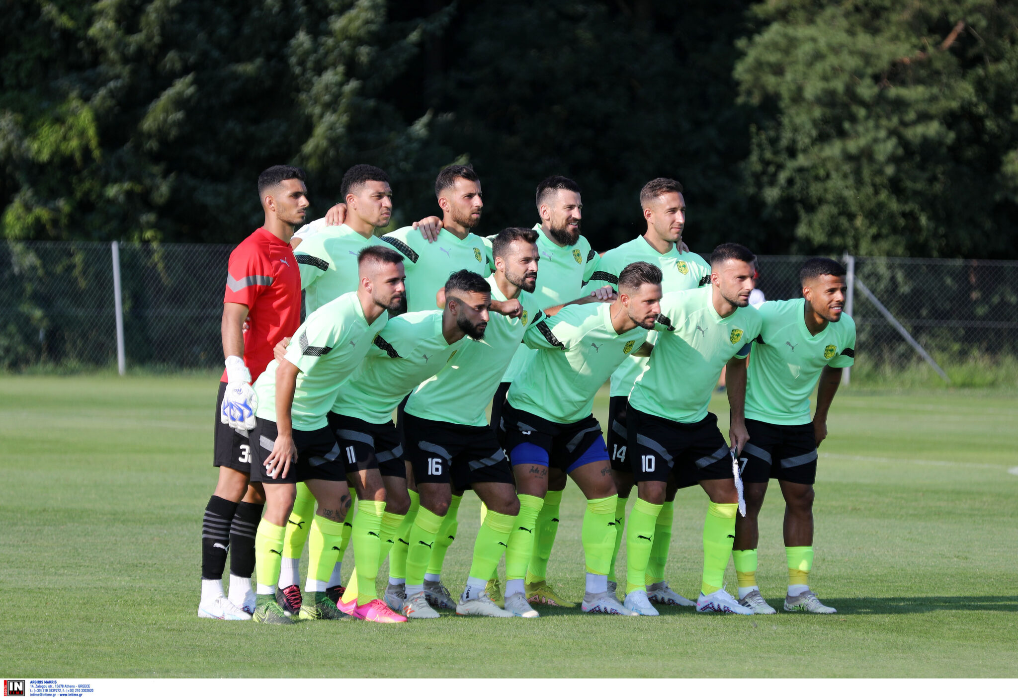 Ολοκλήρωσε με φιλική νίκη και επιστρέφει Κύπρο η ΑΕΚ