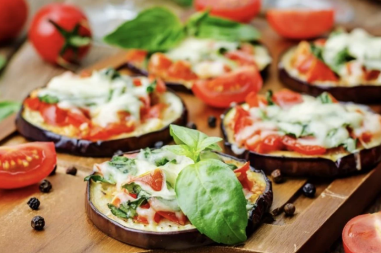 Εύκολα ρολάκια μελιτζάνας με τυρί