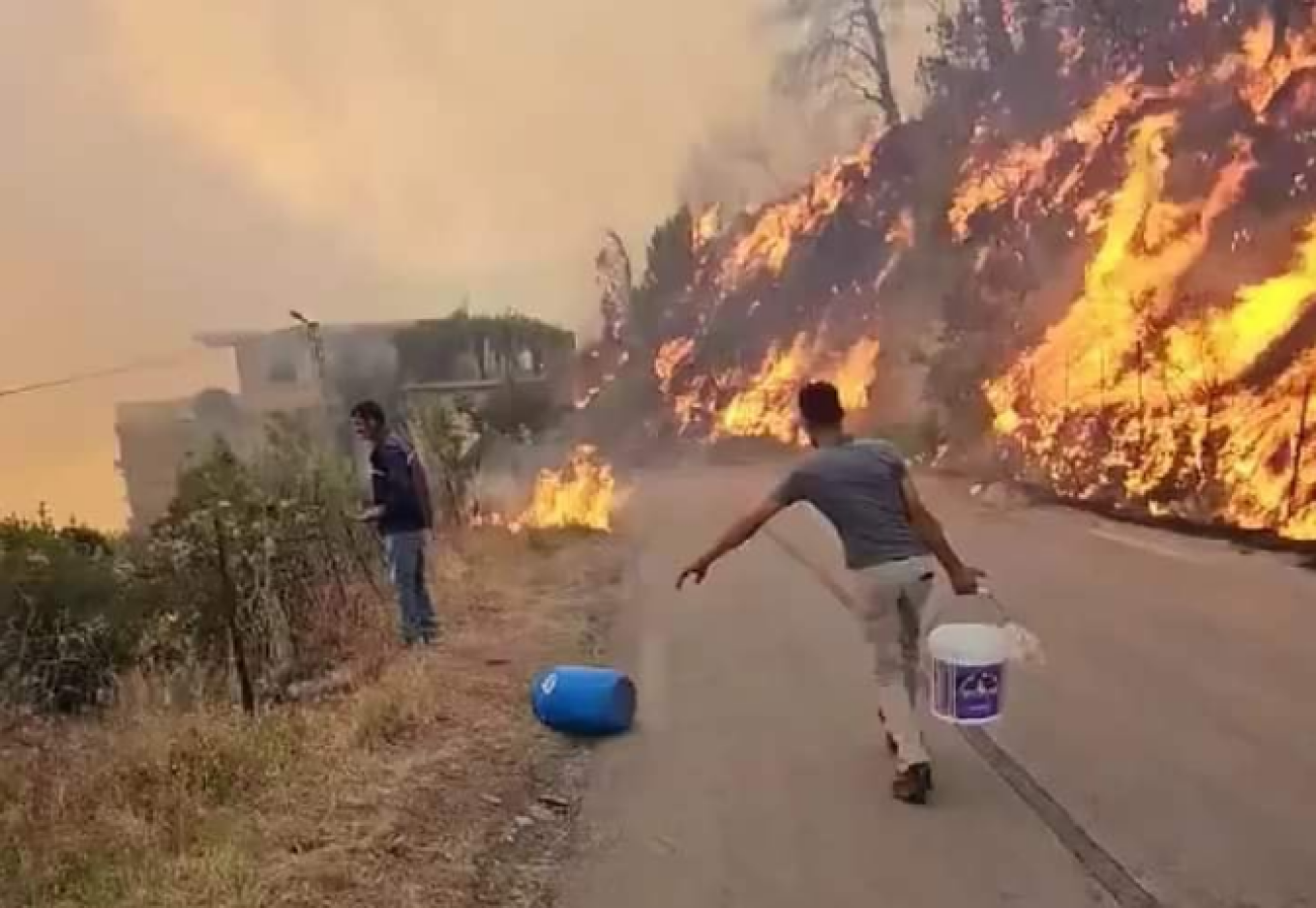 Φονικές πυρκαγιές στην Αλγερία: Τουλάχιστον 34 νεκροί, ανάμεσά τους στρατιωτικοί