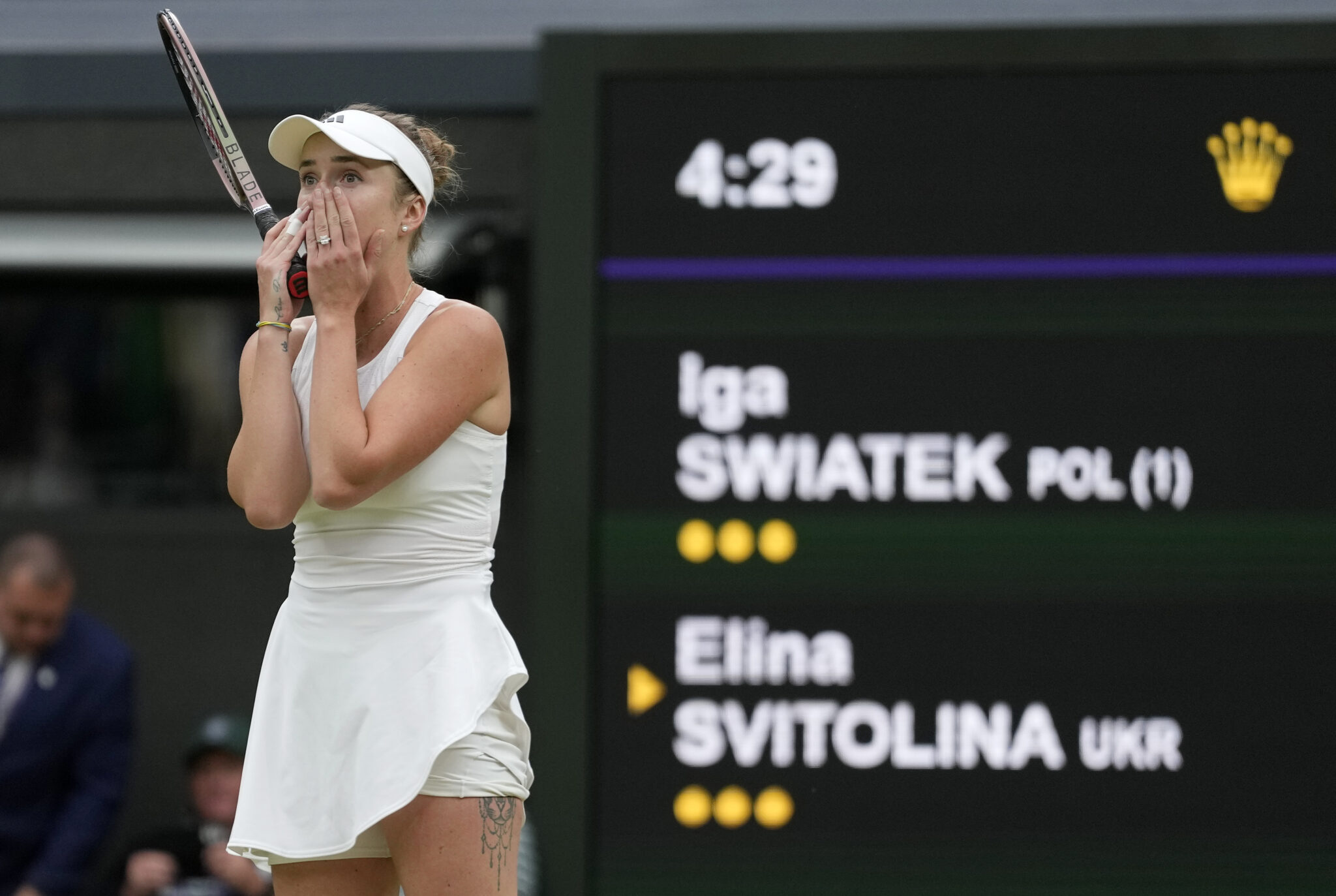 Ήττα-σοκ από τη Σβιτολίνα για τη Σβιόντεκ και αποκλεισμός από το Wimbledon