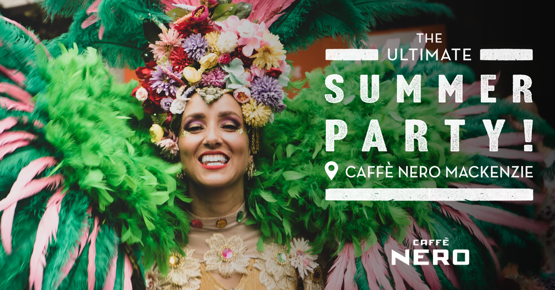 16/7:Single Origin Brazil σε ένα singl-ονιστικό party στο Caffè Nero στο Μακένζι