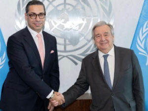 "Παραγωγική και θετική" χαρακτήρισε τη συνάντησή του με τον ΓΓ των ΗΕ, ο Κόμπος