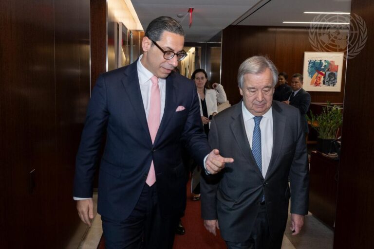 «Αναγνωρίζει τη χρησιμότητα της πρότασης» για ενεργό εμπλοκή της ΕΕ ο Γκουτέρες