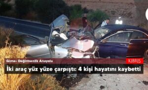 ΦΩΤΟ: Τέσσερις νεκροί κι ένας σοβαρά τραυματίας σε τροχαίο στα κατεχόμενα