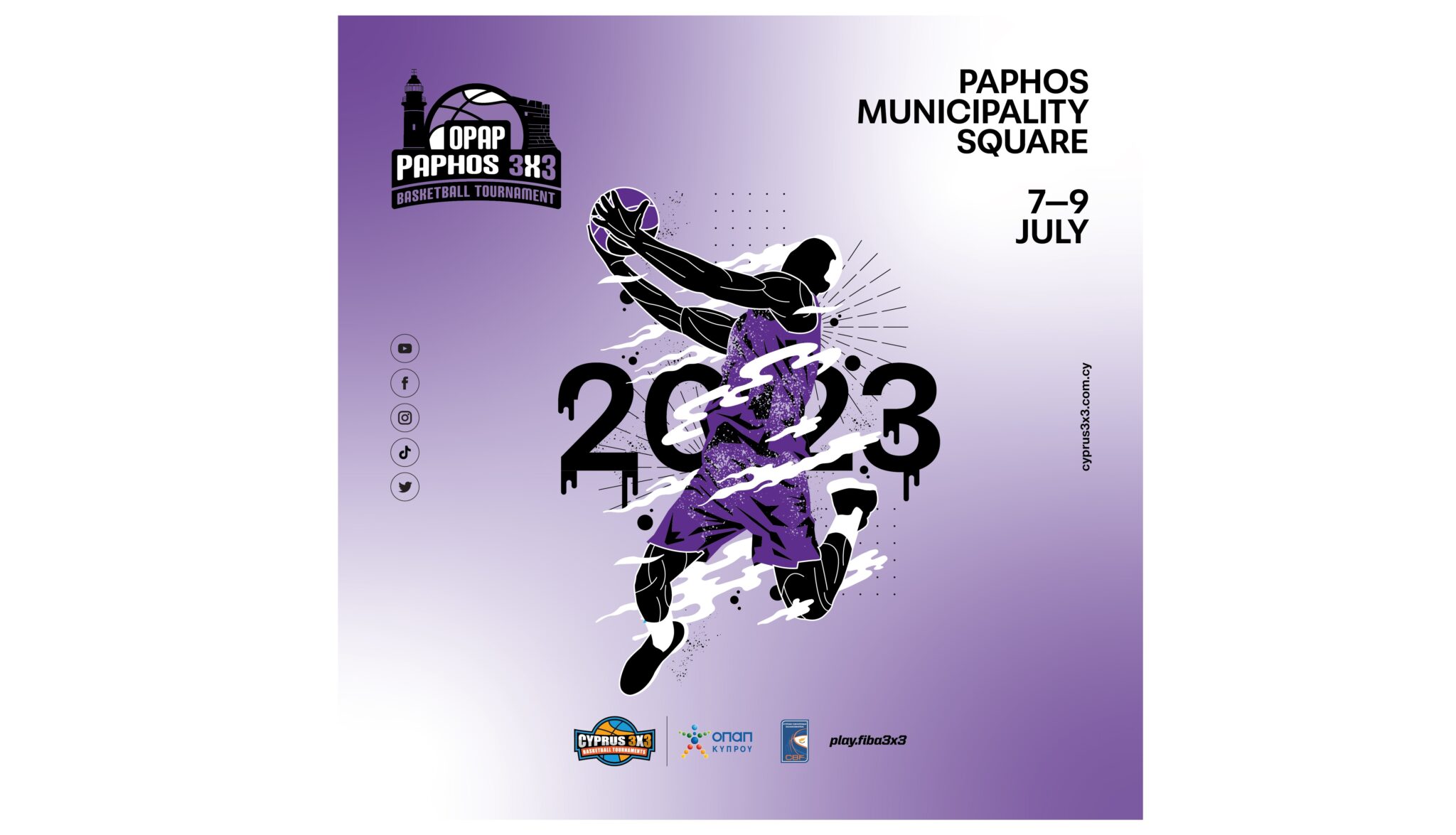 Σειρά για το OPAP Paphos 3×3 2023 το τριήμερο 7 – 9 Ιουλίου