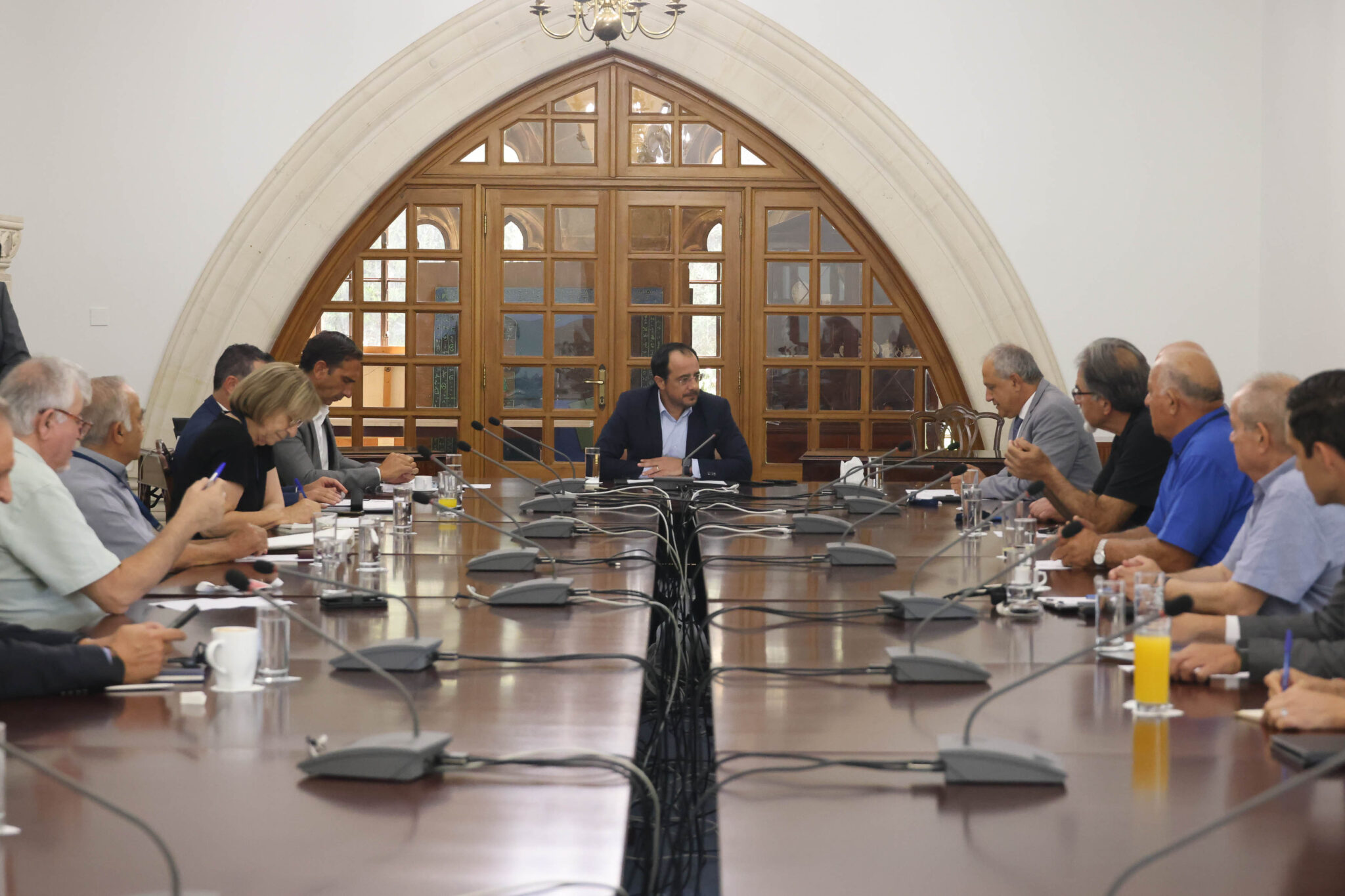 Συζήτησαν για Κυπριακό και περιουσίες προσφύγων ΠτΔ και κατεχόμενες κοινότητες