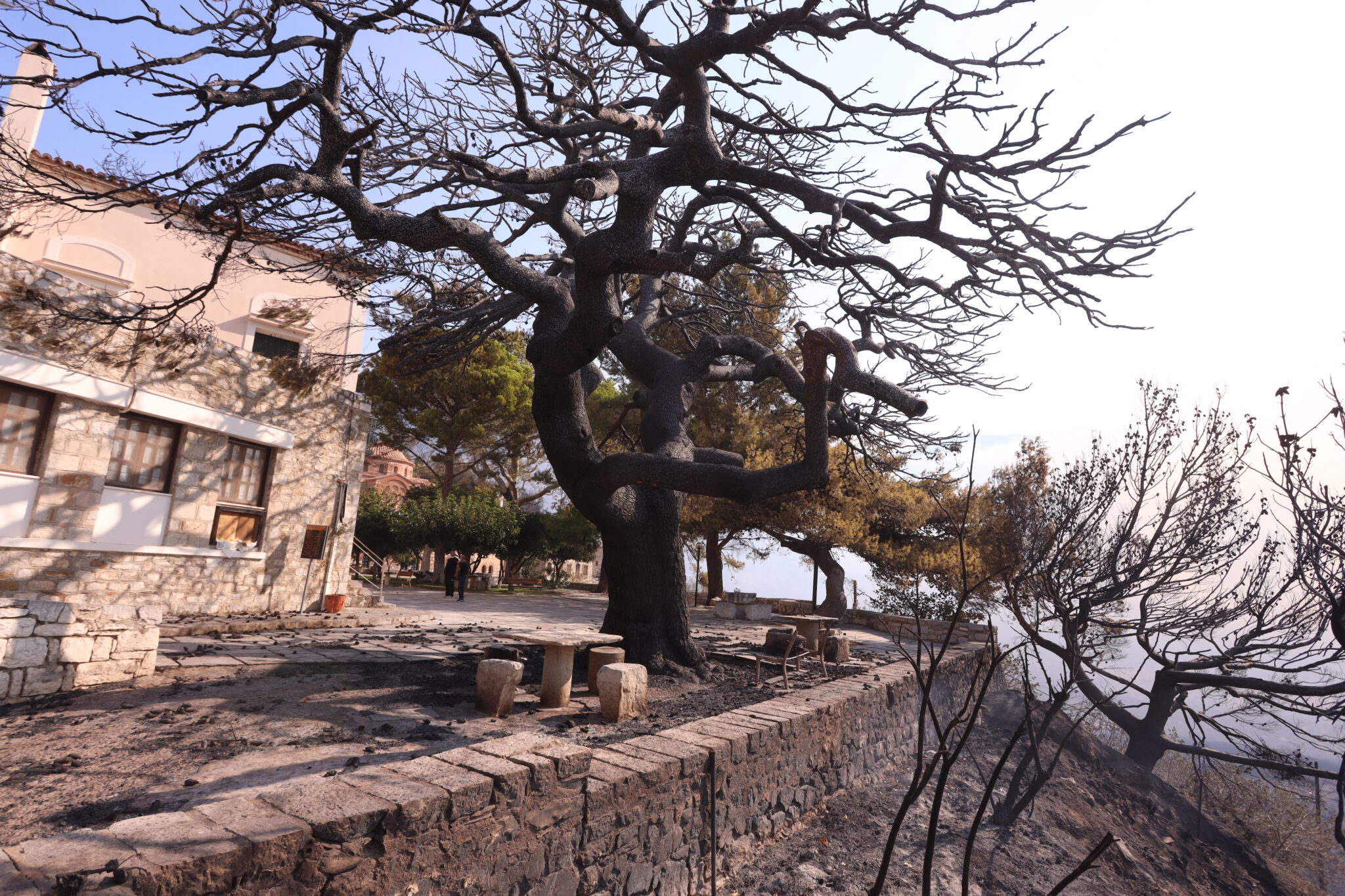 Φωτιές σε έξι διαφορετικά σημεία σε Βάρη, Βούλα και Κορωπί