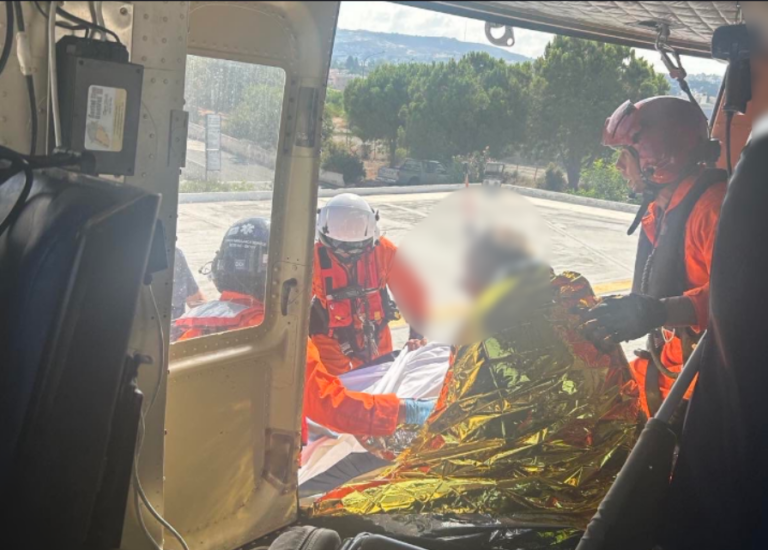 Αίσιο τέλος: Ελικόπτερο εντόπισε τον ηλικιωμένο που είχε χαθεί (ΦΩΤΟ)