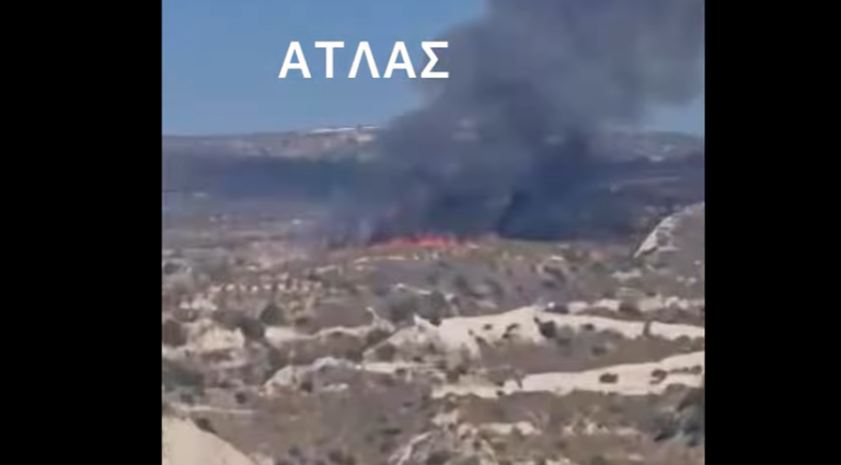 ΒΙΝΤΕΟ: Υπό μερικό έλεγχο η πυρκαγιά σε χωριό της Λεμεσού