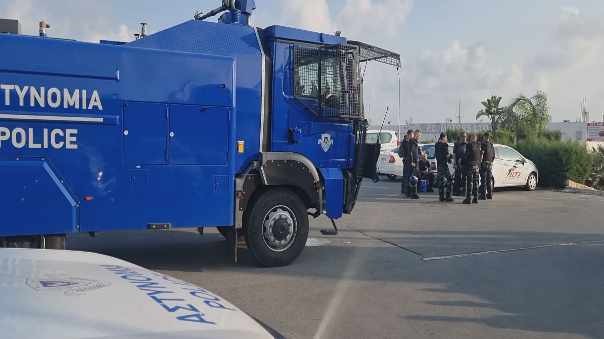 Στέλνει στη Λεμεσό τον «Αίαντα» η Αστυνομία για τις δύο πορείες